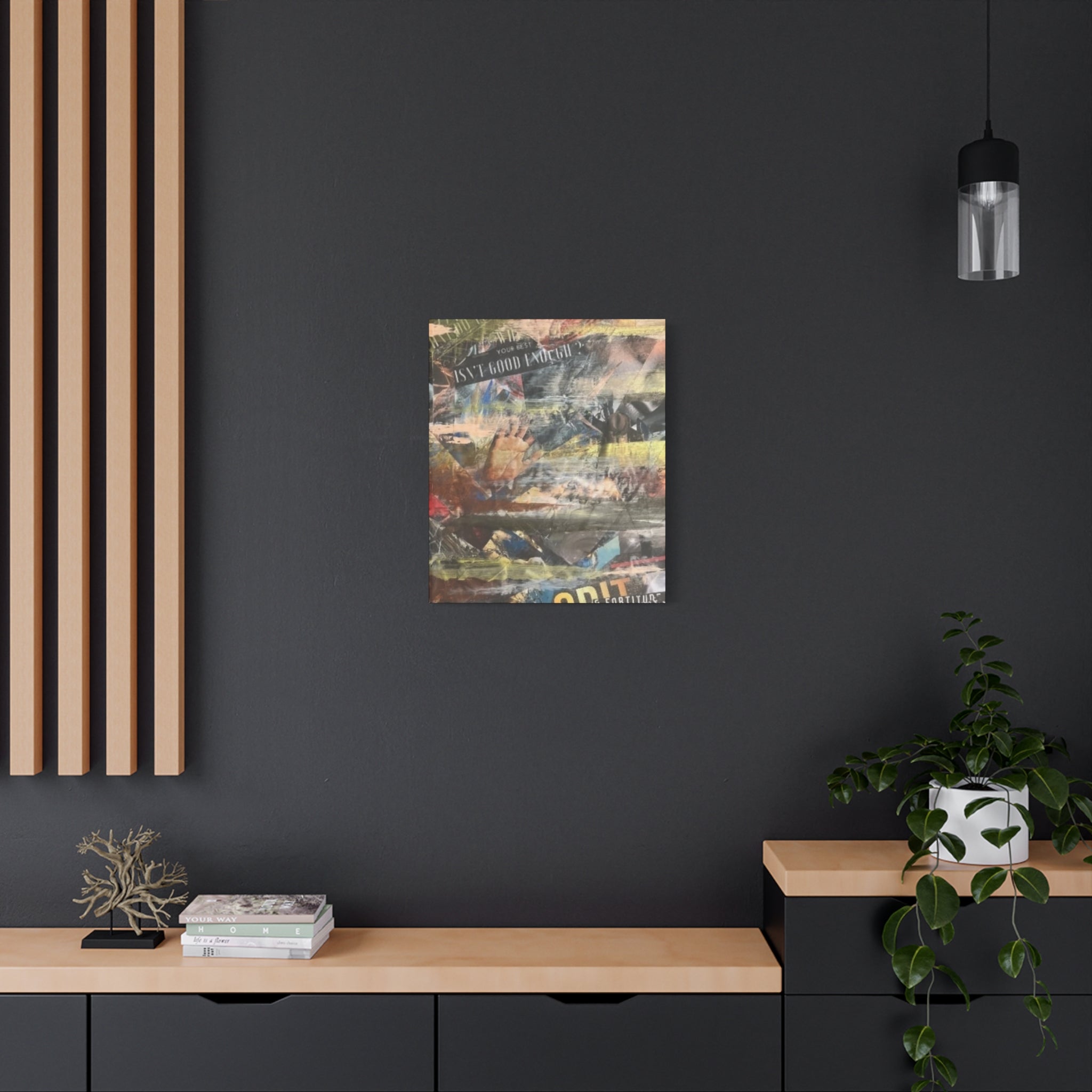 Grit — Canvas Print