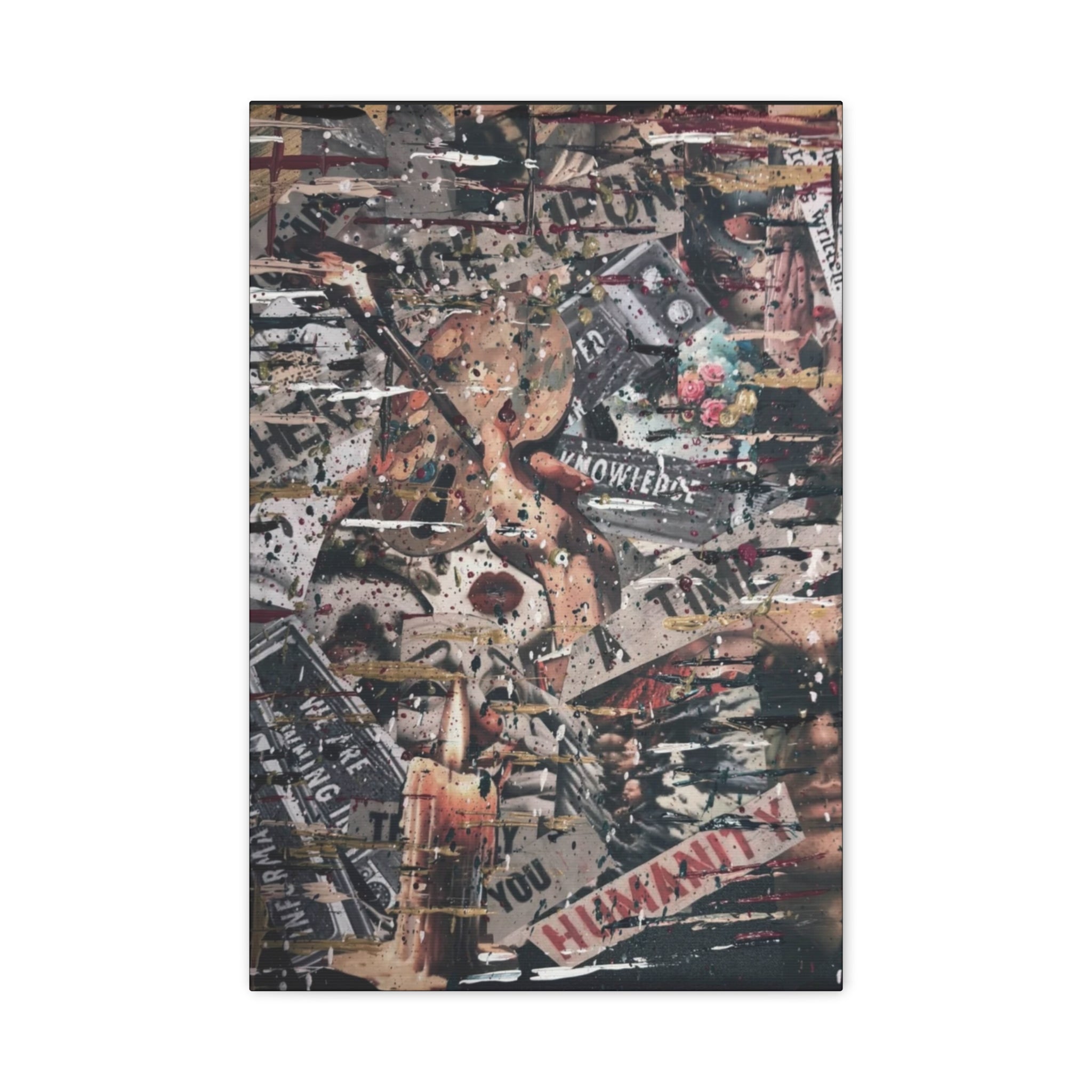 Veil of Invincible Truth — Canvas Print