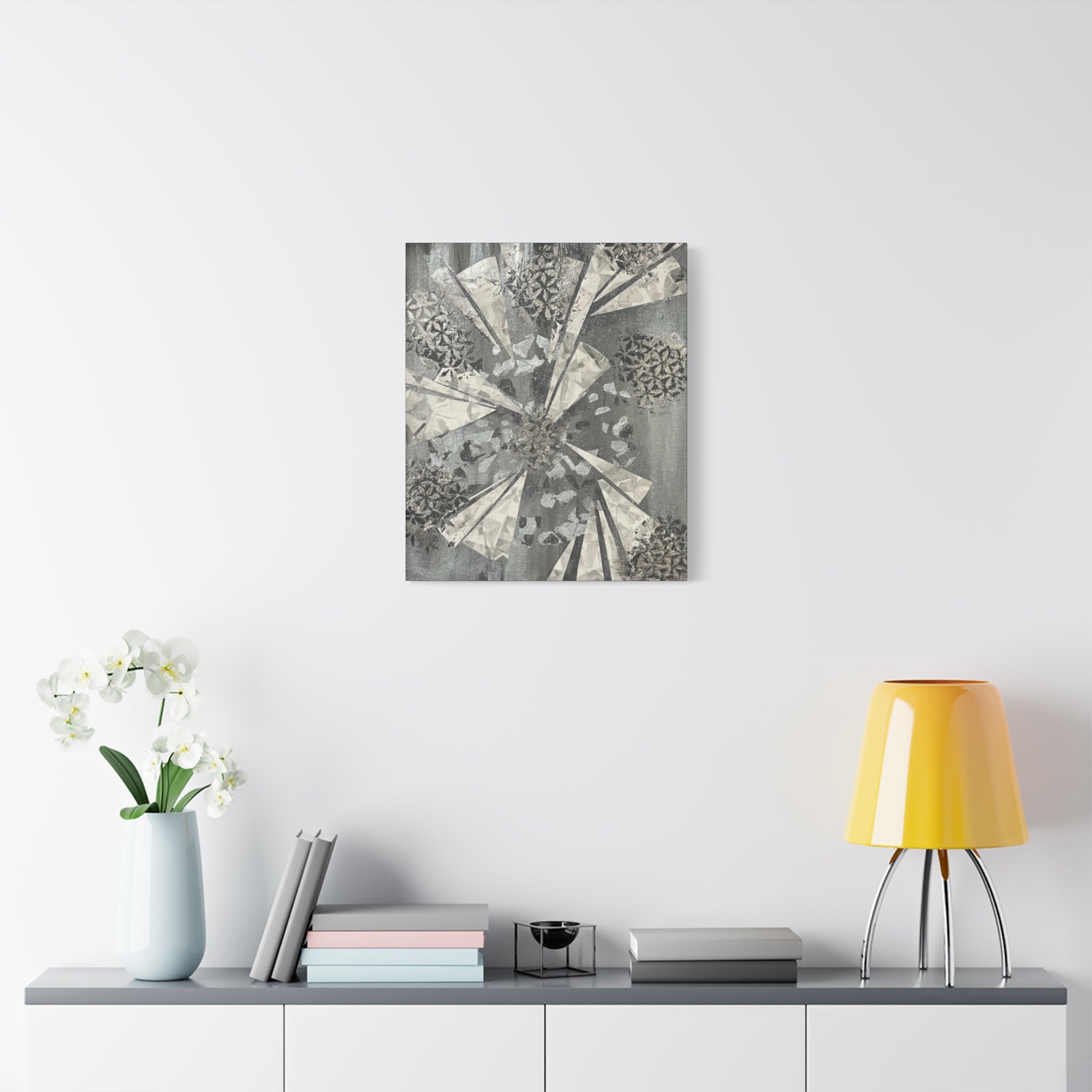 The Shattered Diamond — Canvas Print