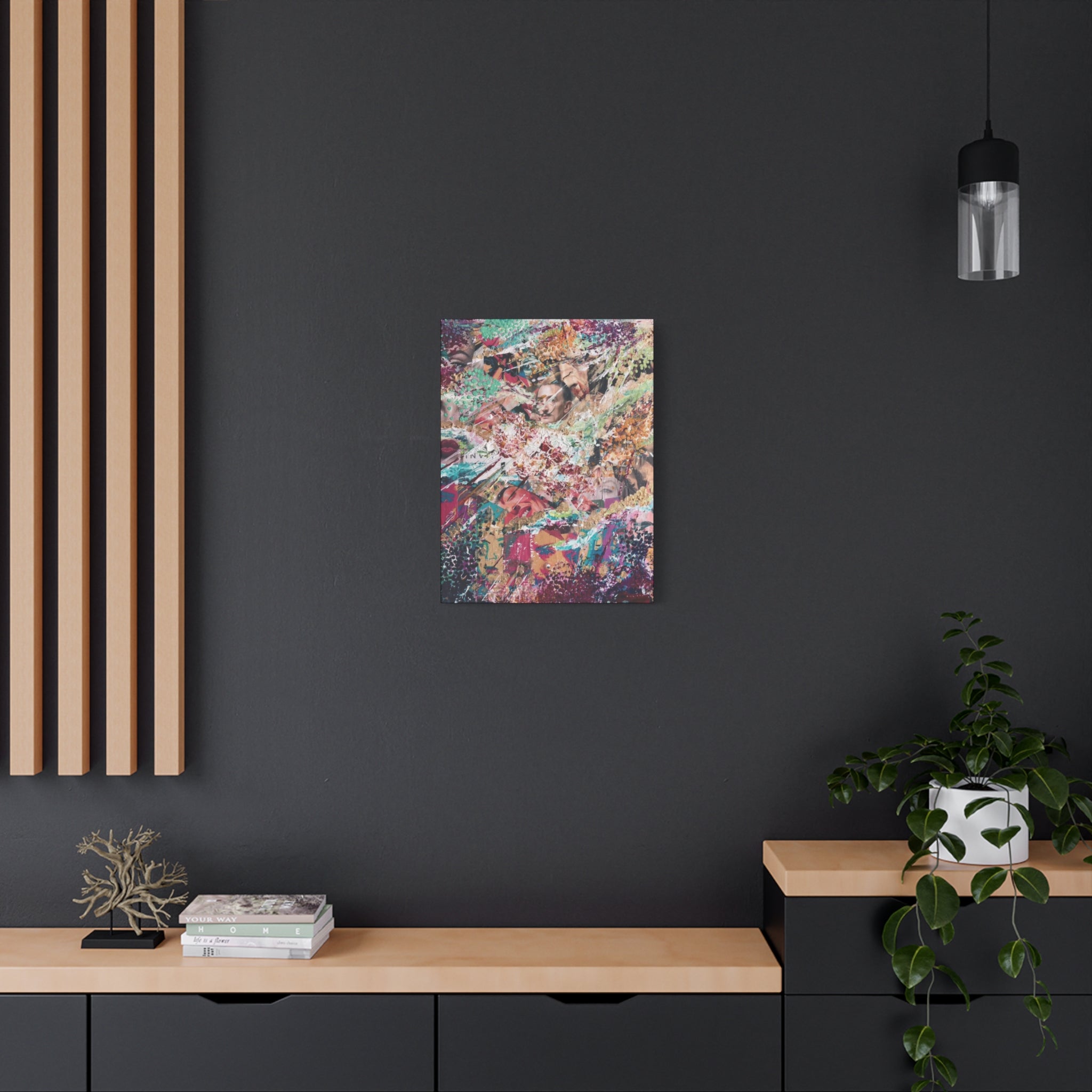 Answering  The Greats  In My Own Voice  — Canvas Print