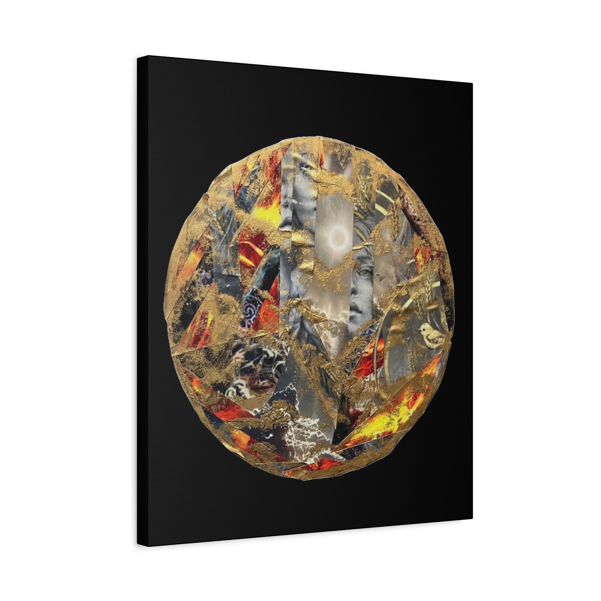 The Golden Harvest Of Woman — Canvas Print