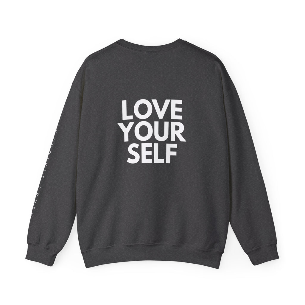 Artistic Love Yourself Crewneck Sweatshirt