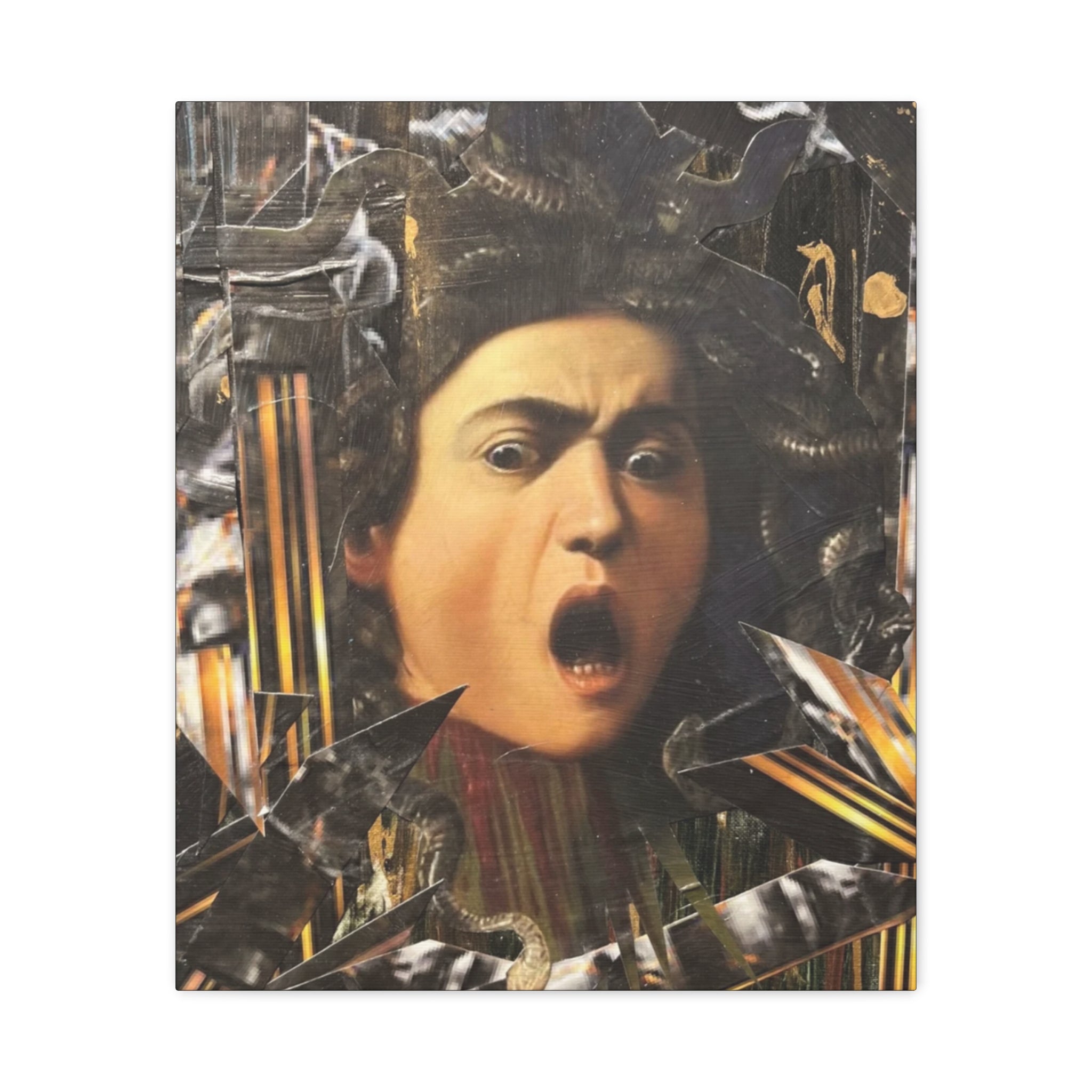 Golden Tears of  Lustful Vanities — Canvas Print