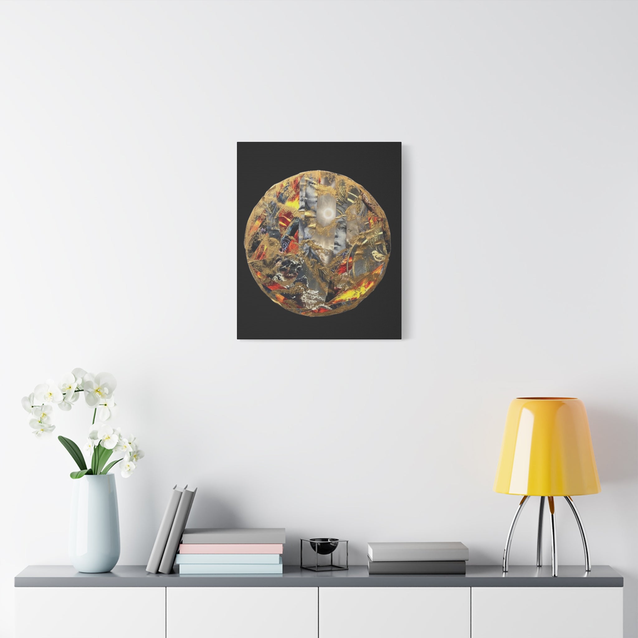 The Golden Harvest Of Woman — Canvas Print