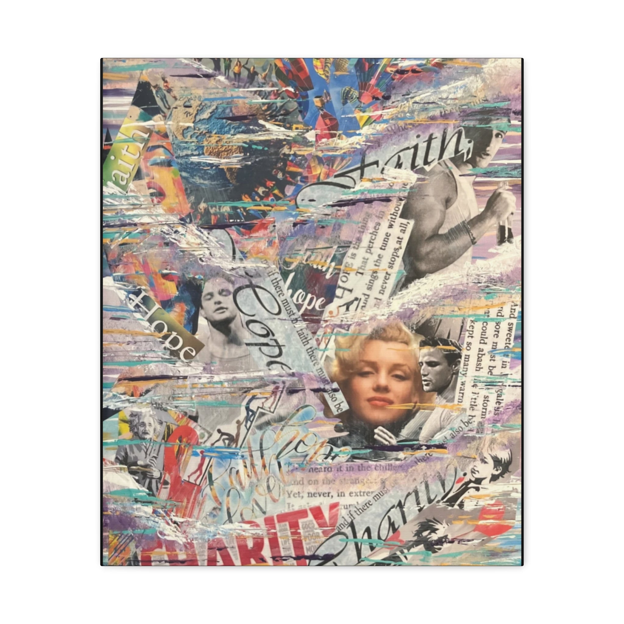 Faith, Hope,  and Charity  — Canvas Print