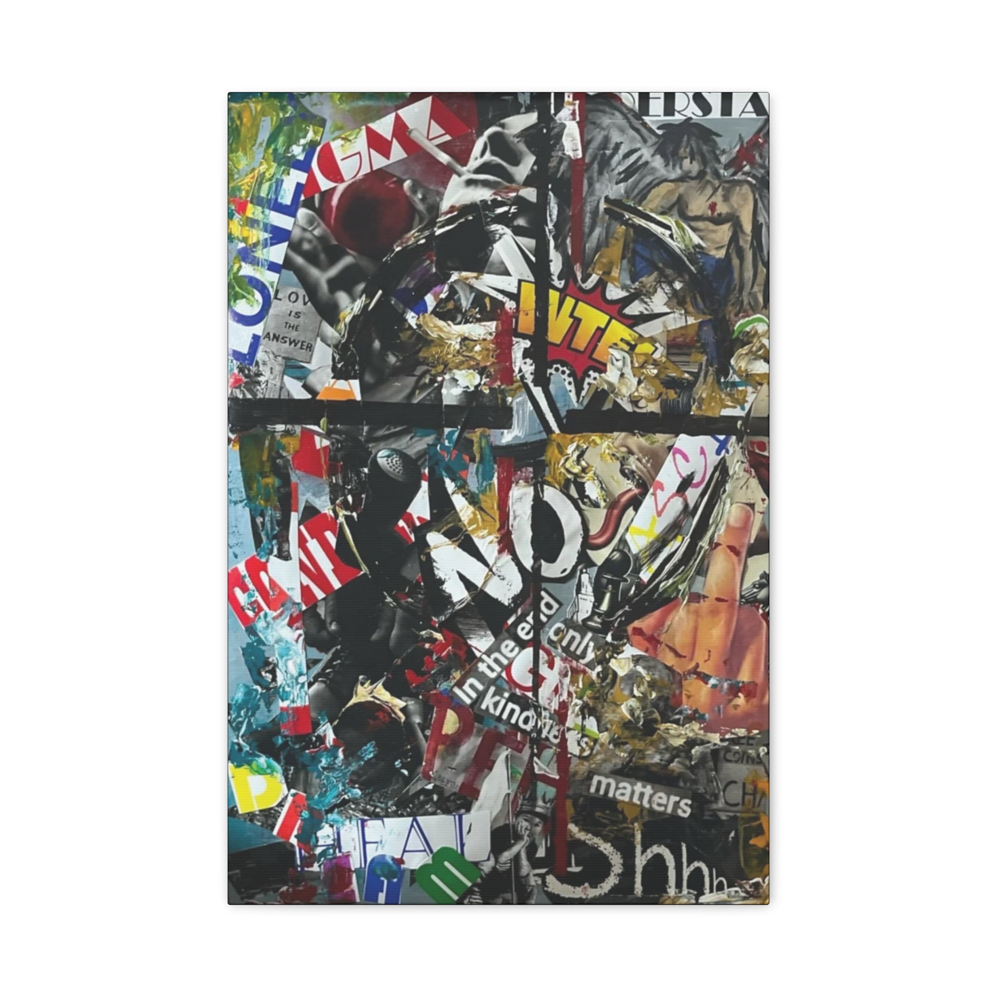 What The Fuck  — Canvas Print