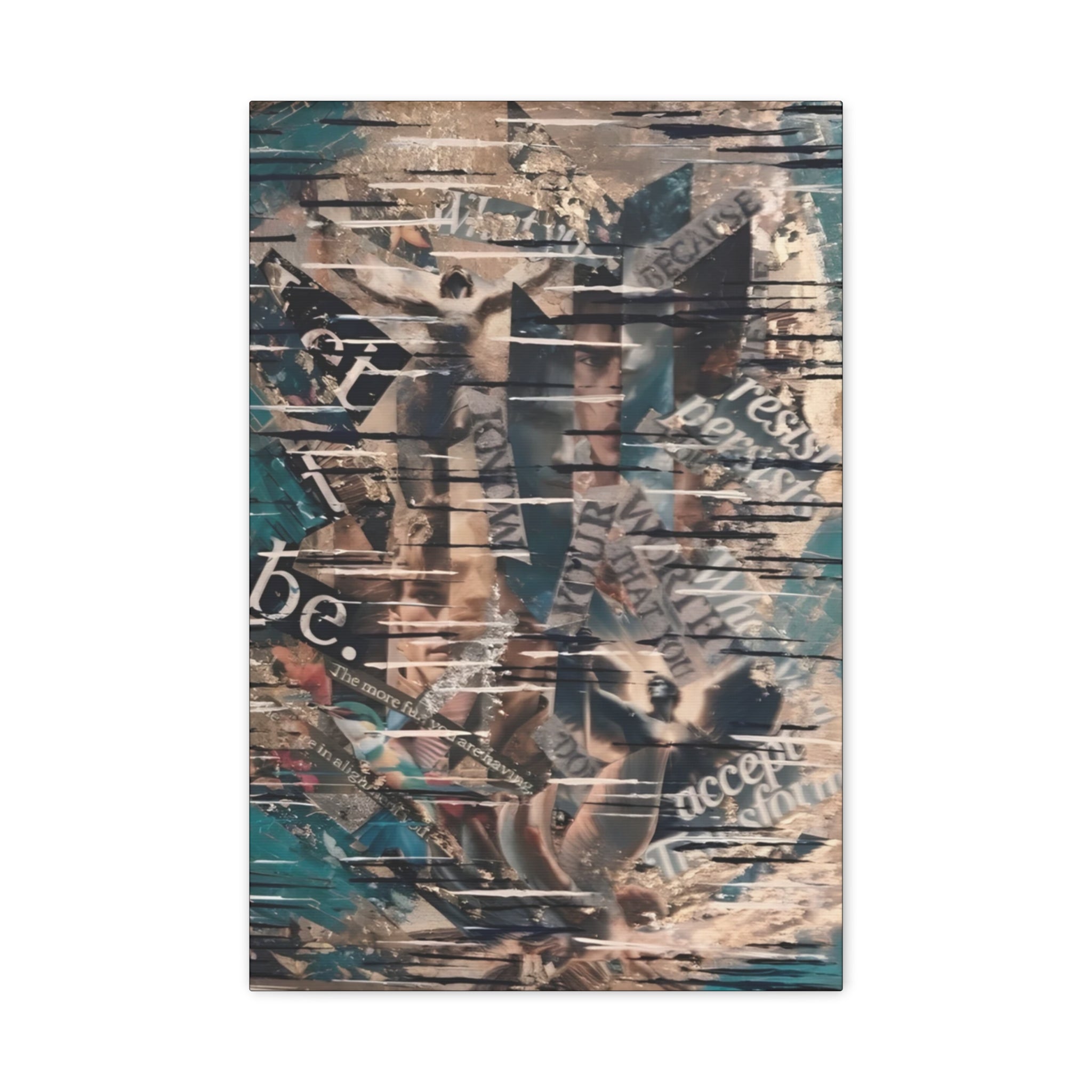 Break the Illusion. Claim the Truth  — Canvas Print