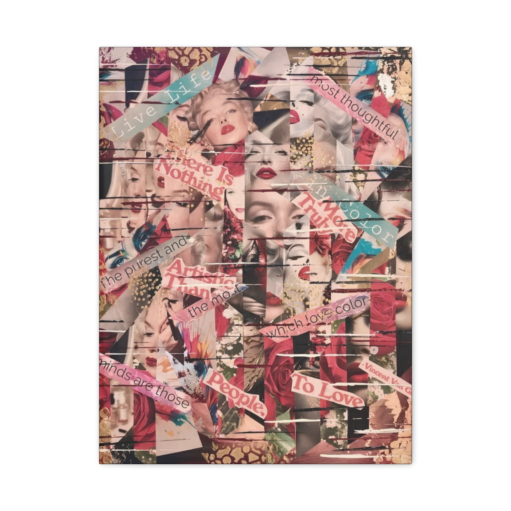 Borrowed Face 2  — Canvas Print