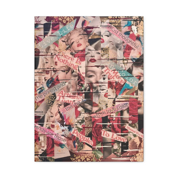 Borrowed Face 2  — Canvas Print
