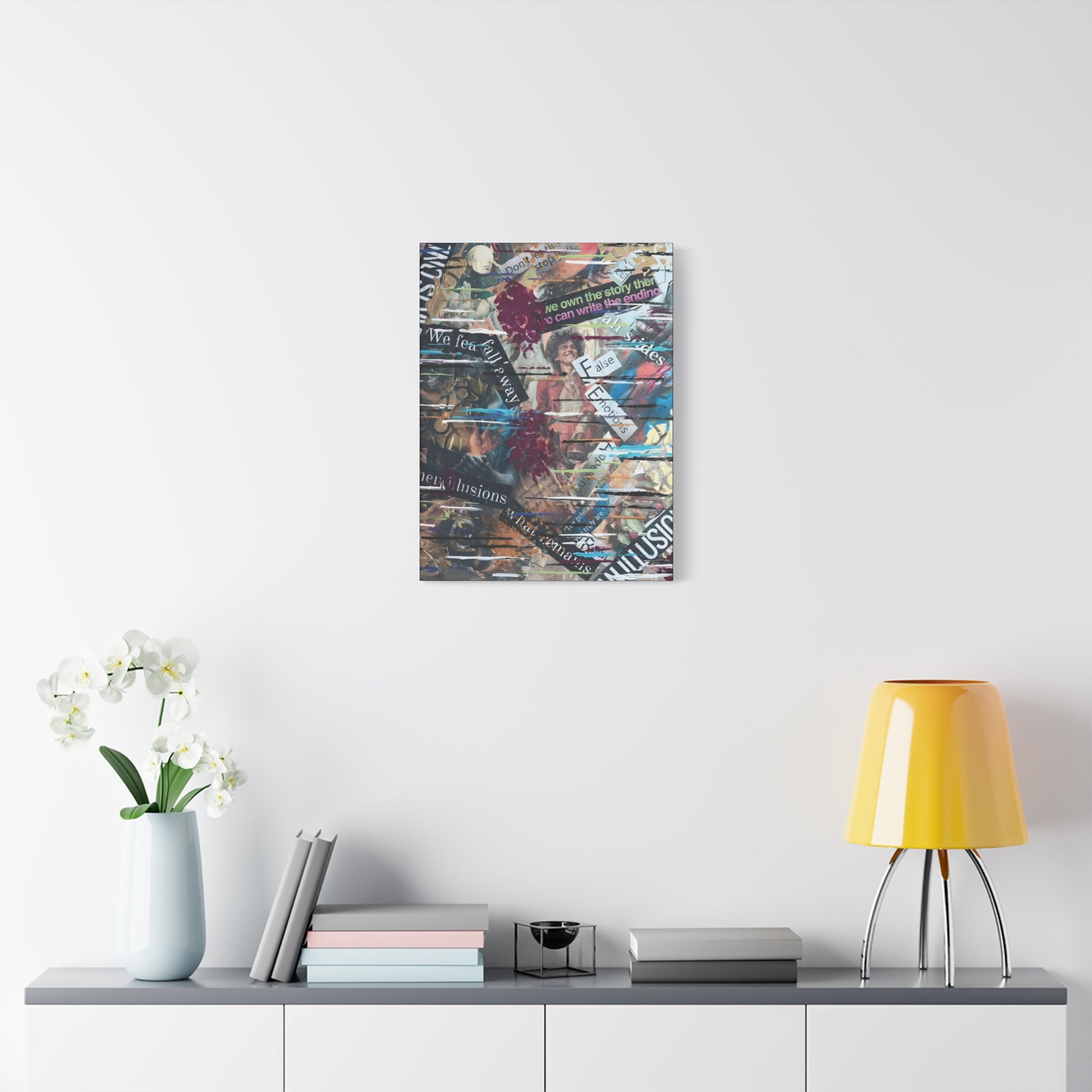 Where Illusions Break Their Own Spell  — Canvas Print