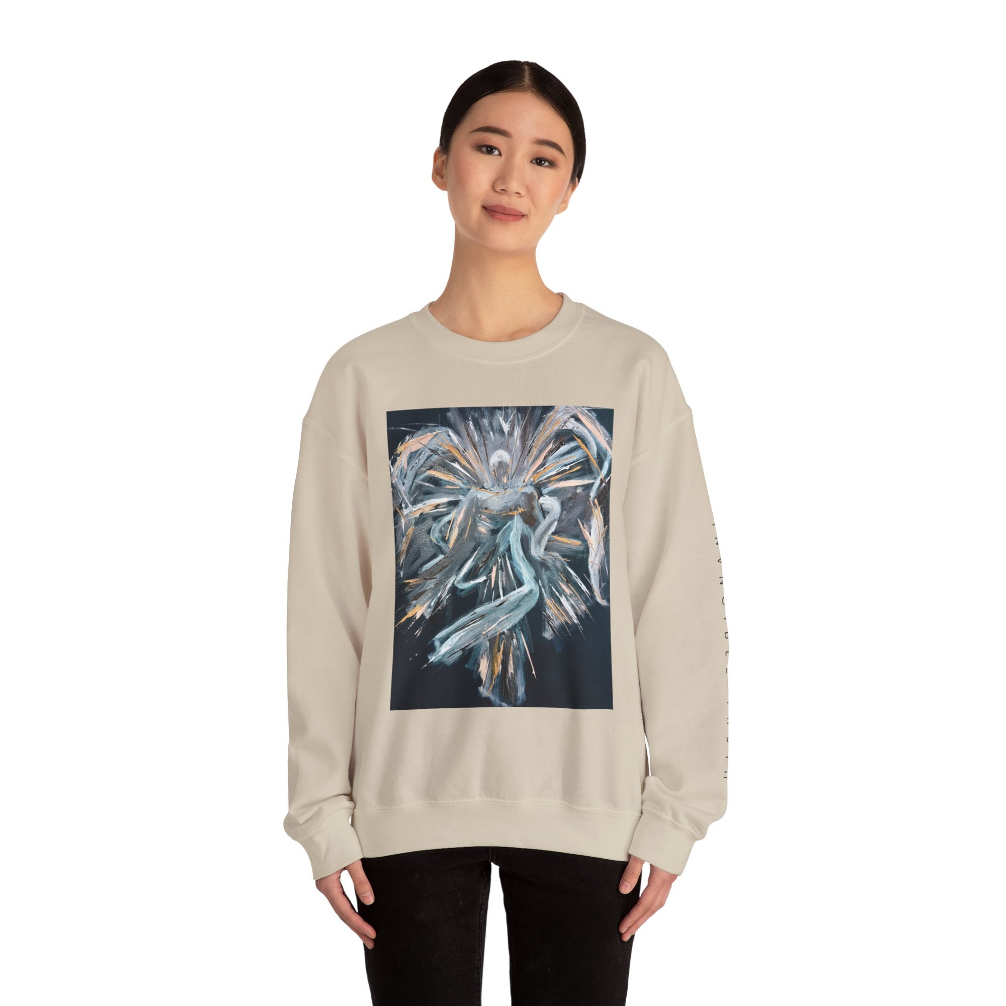 Artistic Love Yourself Crewneck Sweatshirt