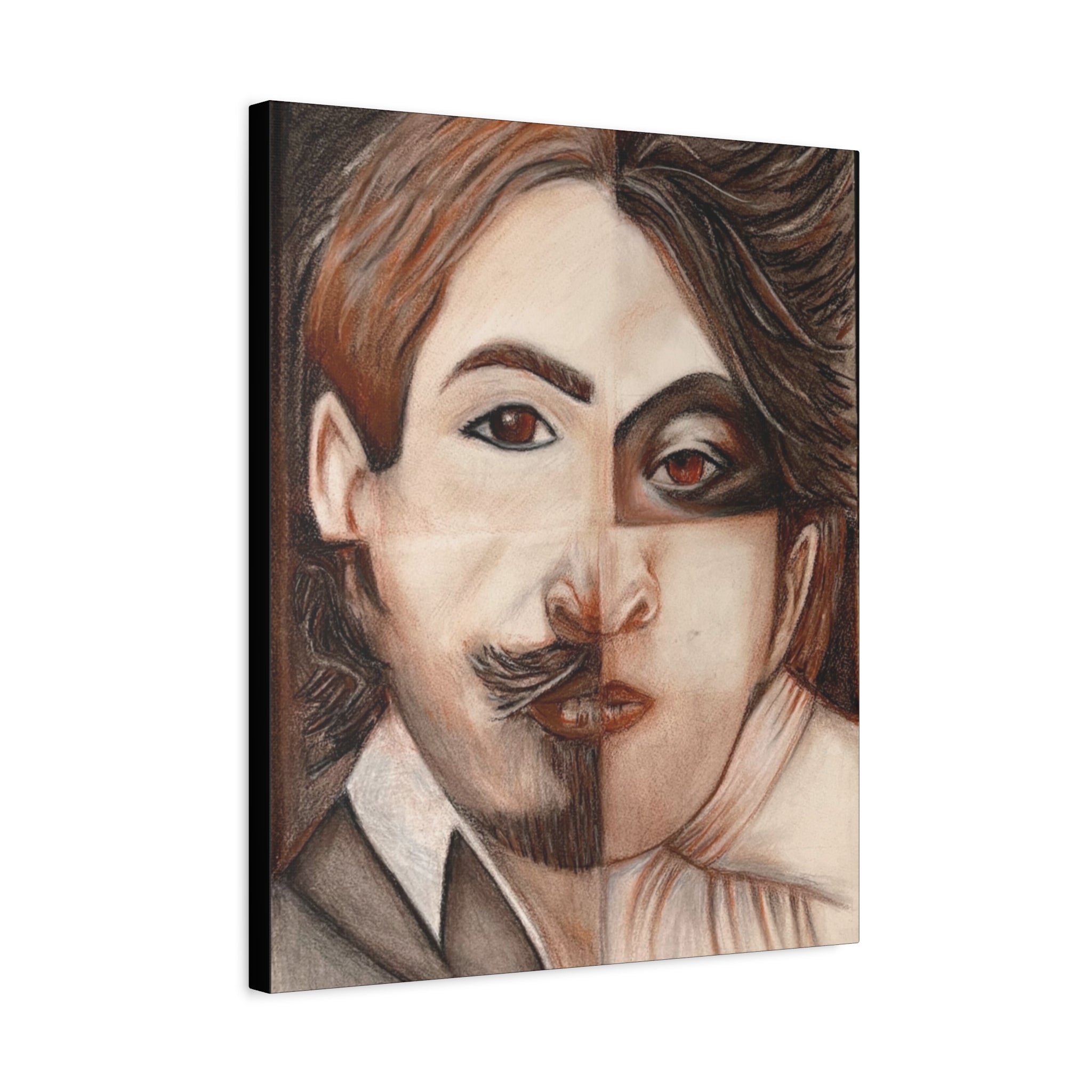 Caravaggio and I — Canvas Print