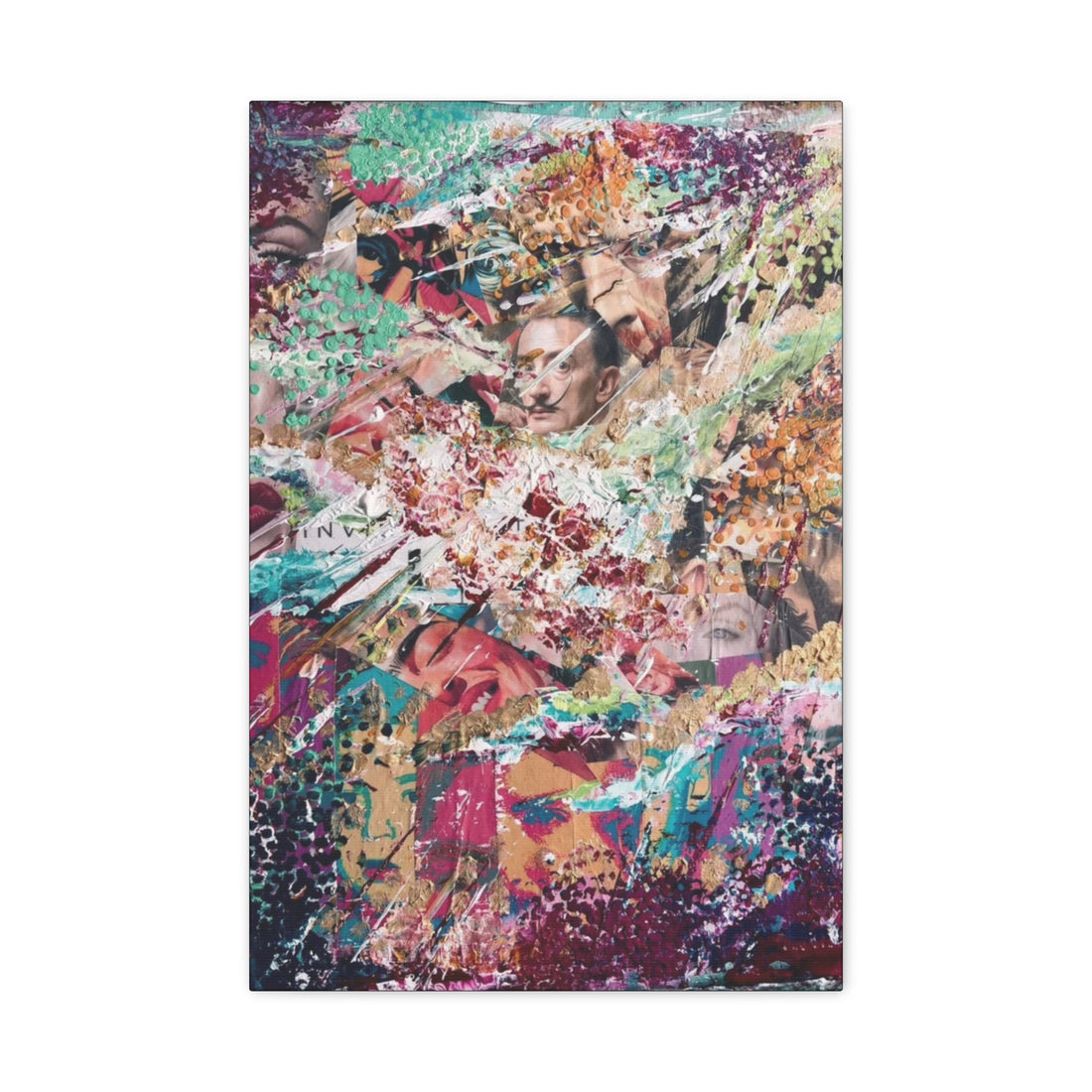 Answering  The Greats  In My Own Voice  — Canvas Print
