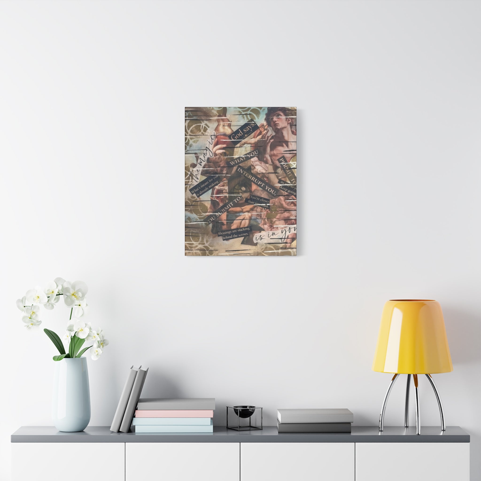Anatomy of Interruption  — Canvas Print