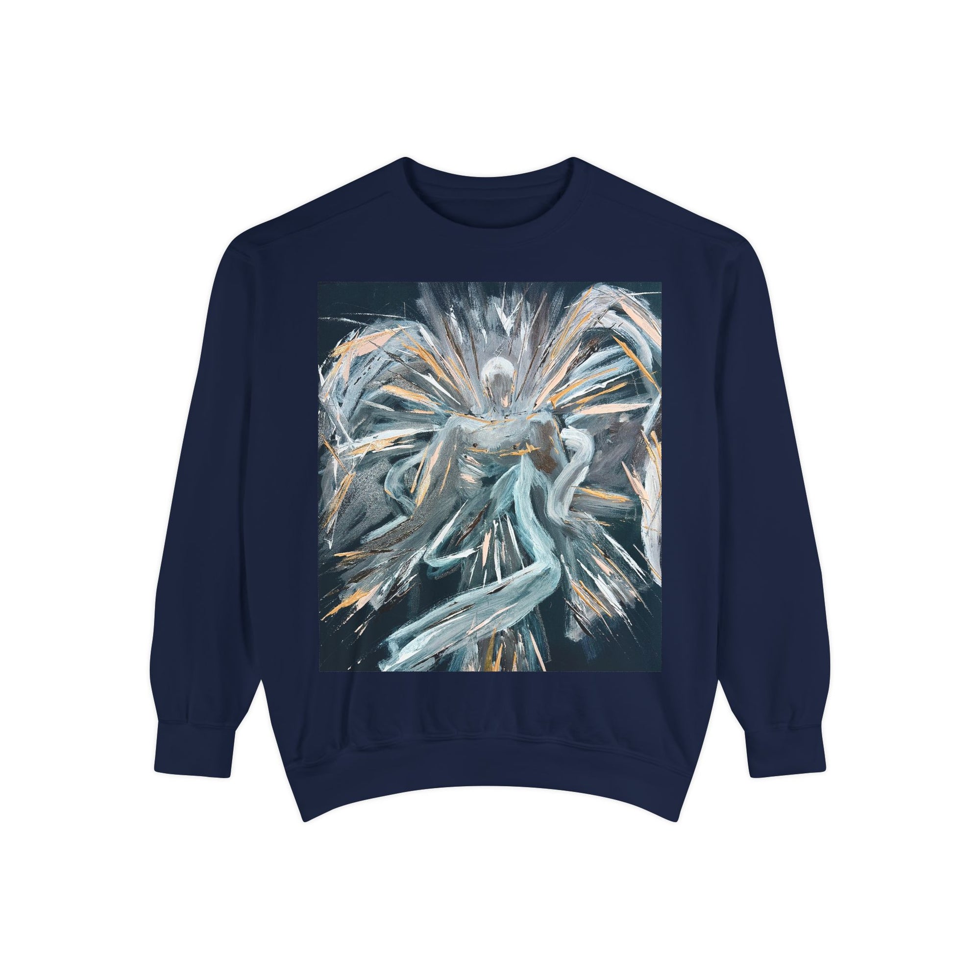 Love Yourself Unisex Garment-Dyed Sweatshirt - Cozy Inspirational Apparel