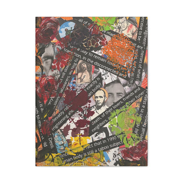 Portraits in  Layers of Defiance  — Canvas Print