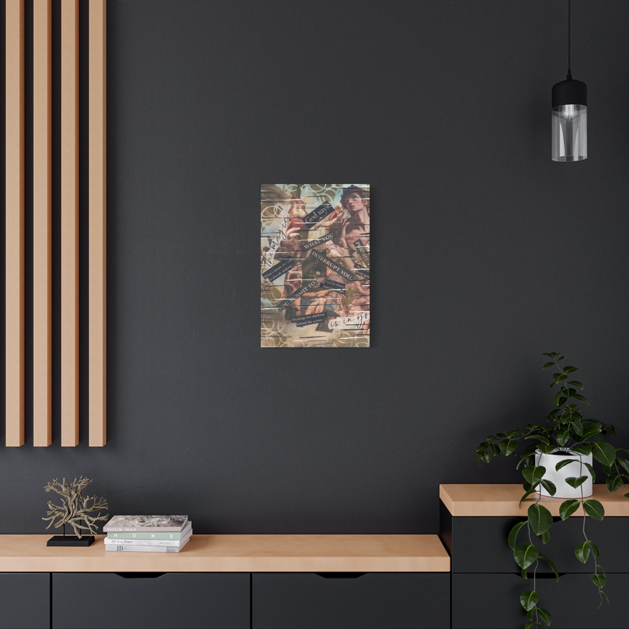 Anatomy of Interruption  — Canvas Print