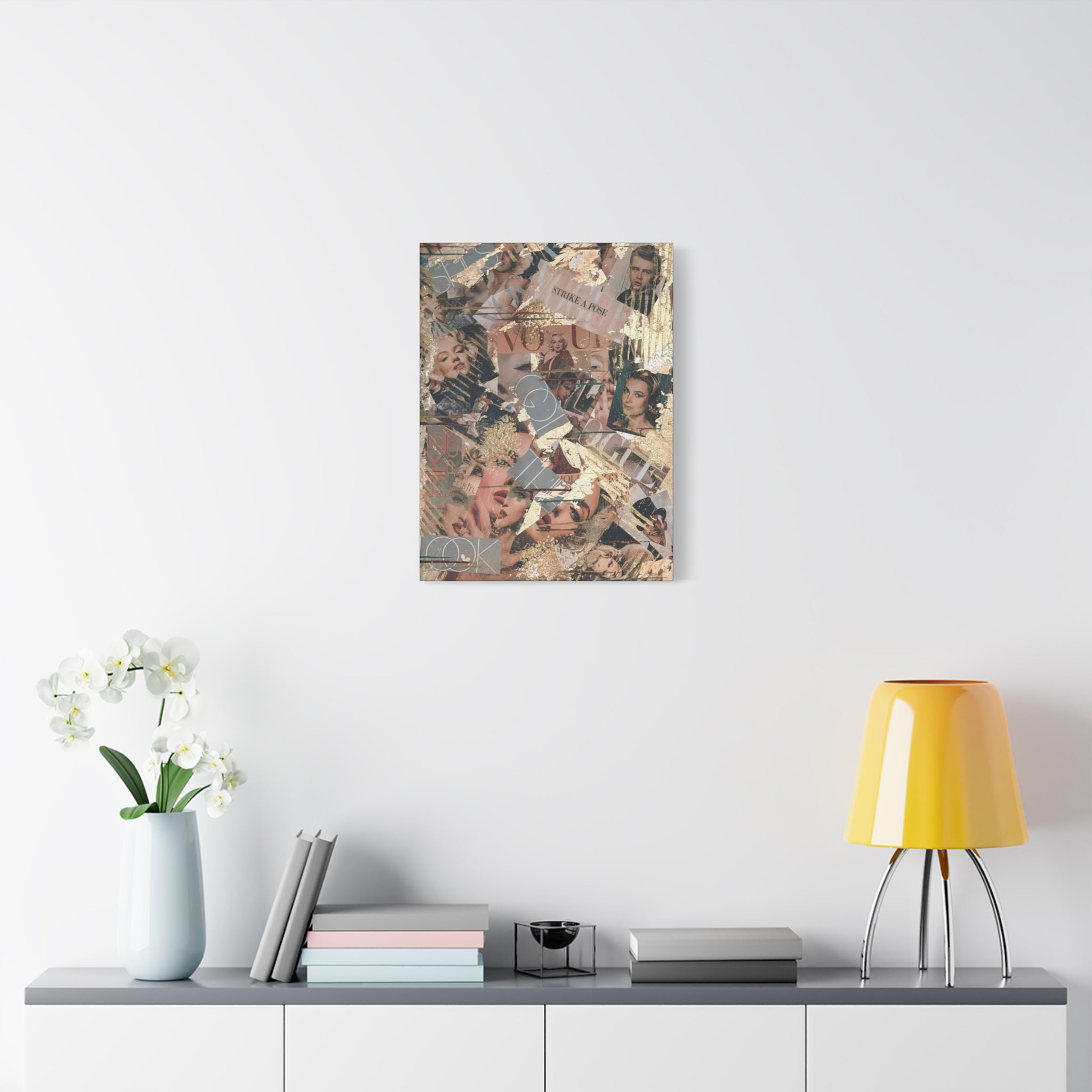 Gold Dust on Borrowed Icons  — Canvas Print