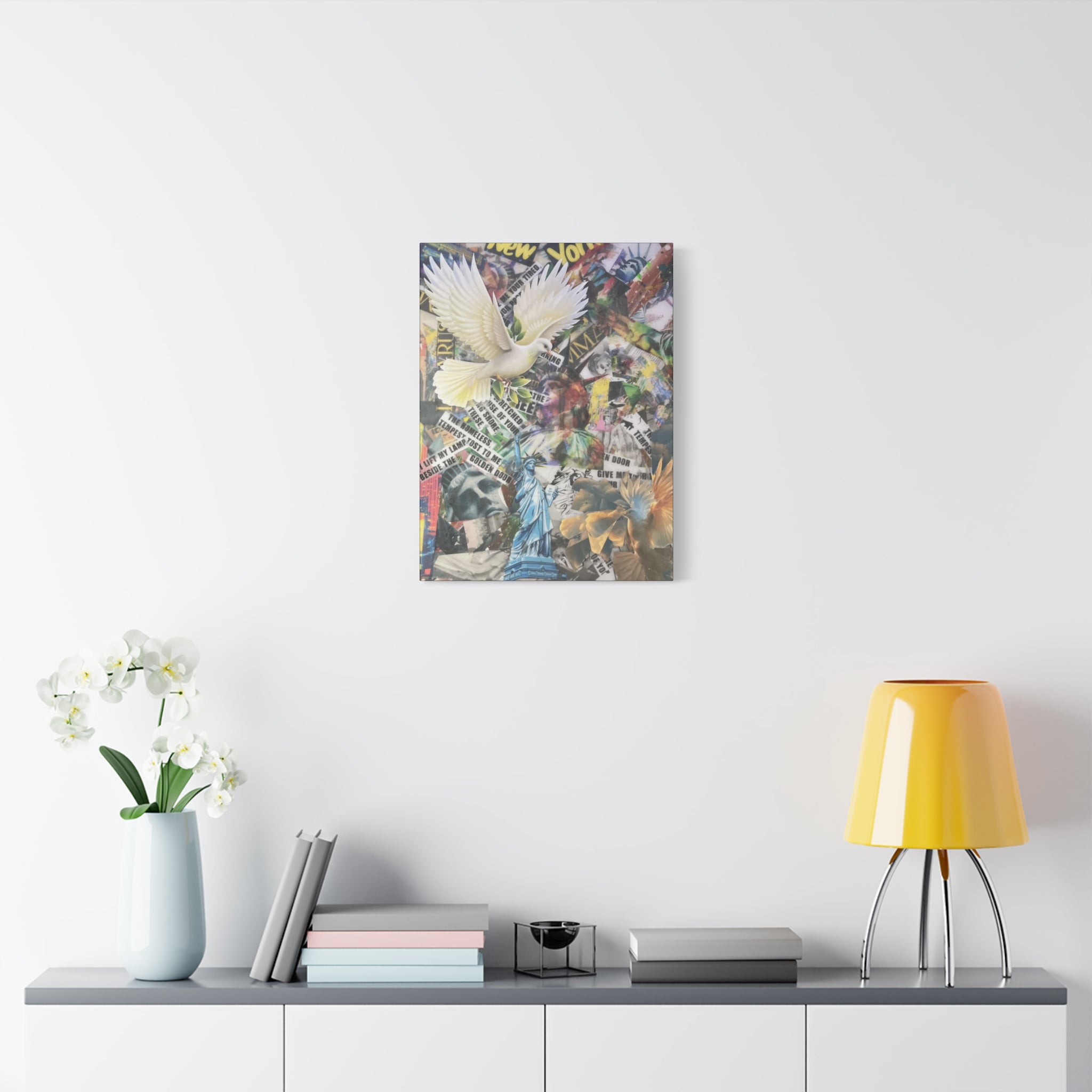 Liberty and Lazarus — Canvas Print
