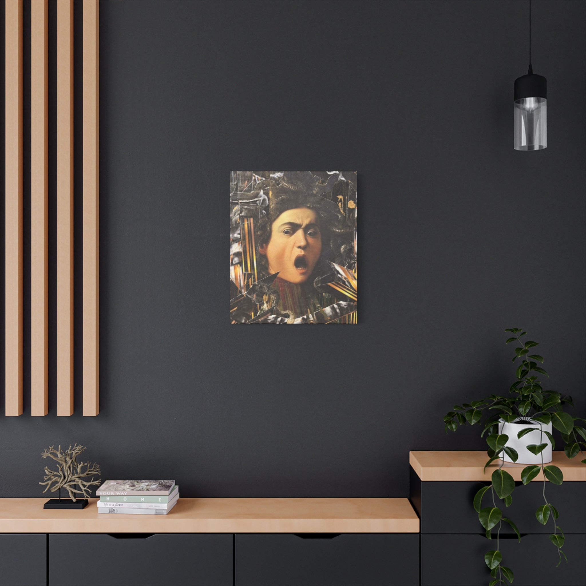 Golden Tears of  Lustful Vanities — Canvas Print