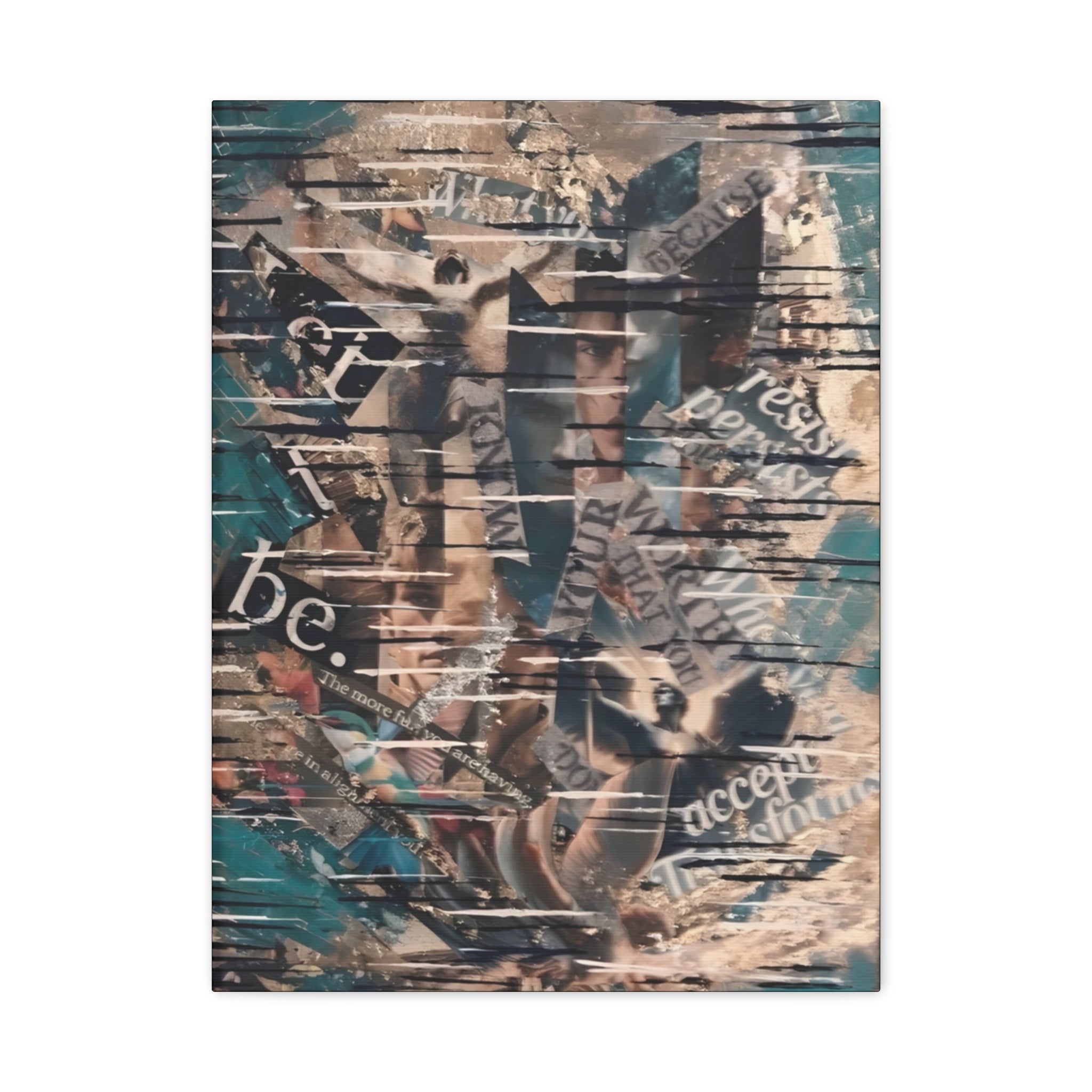 Break the Illusion. Claim the Truth  — Canvas Print