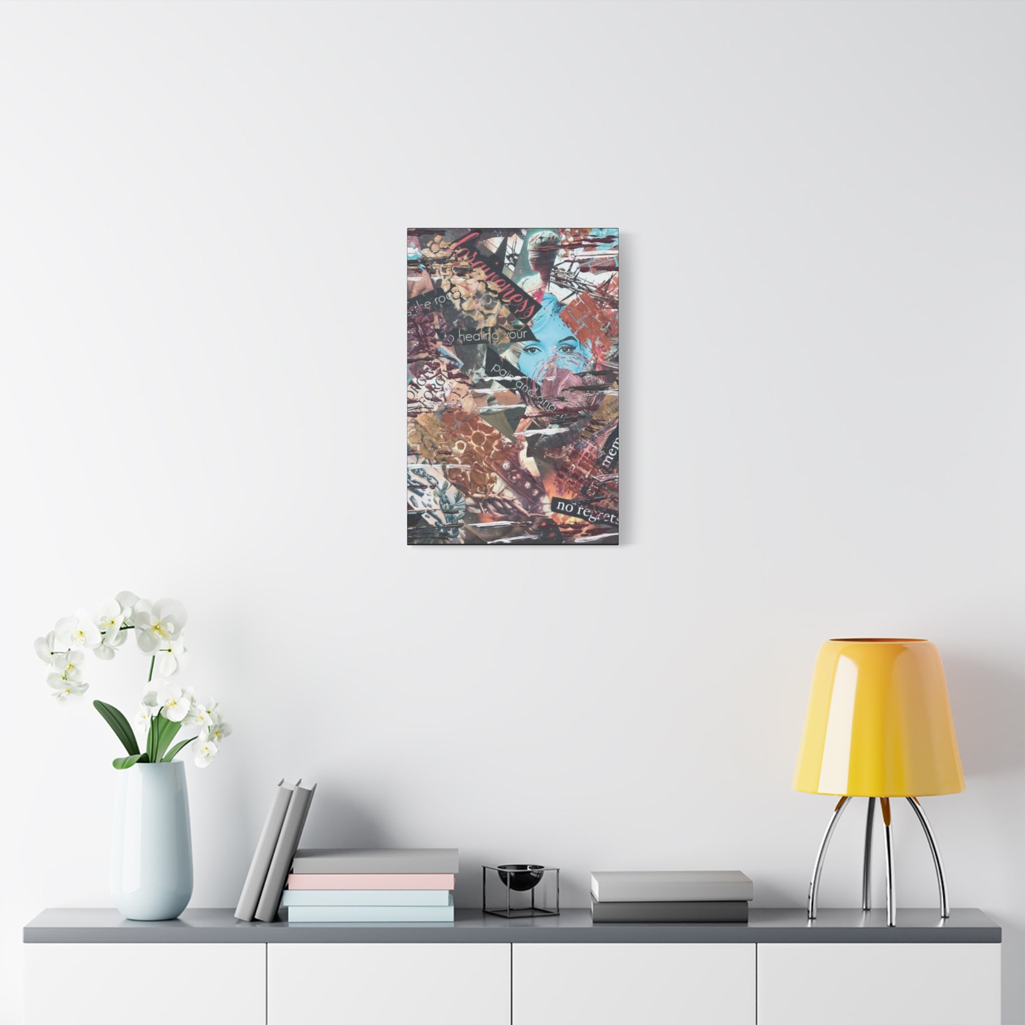 Forgiveness Is The Gateway  To Pain And Healing  — Canvas Print
