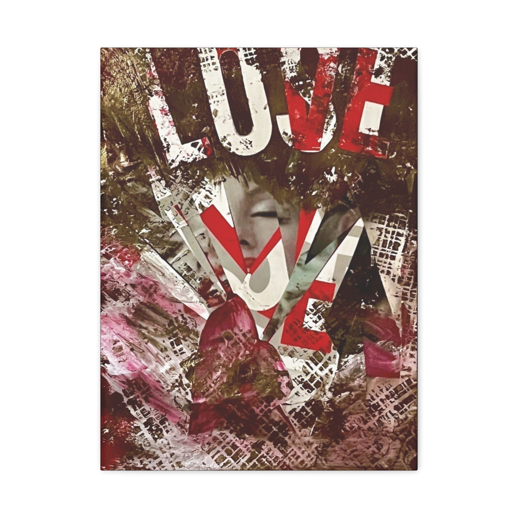Love vs Lust — Canvas Print