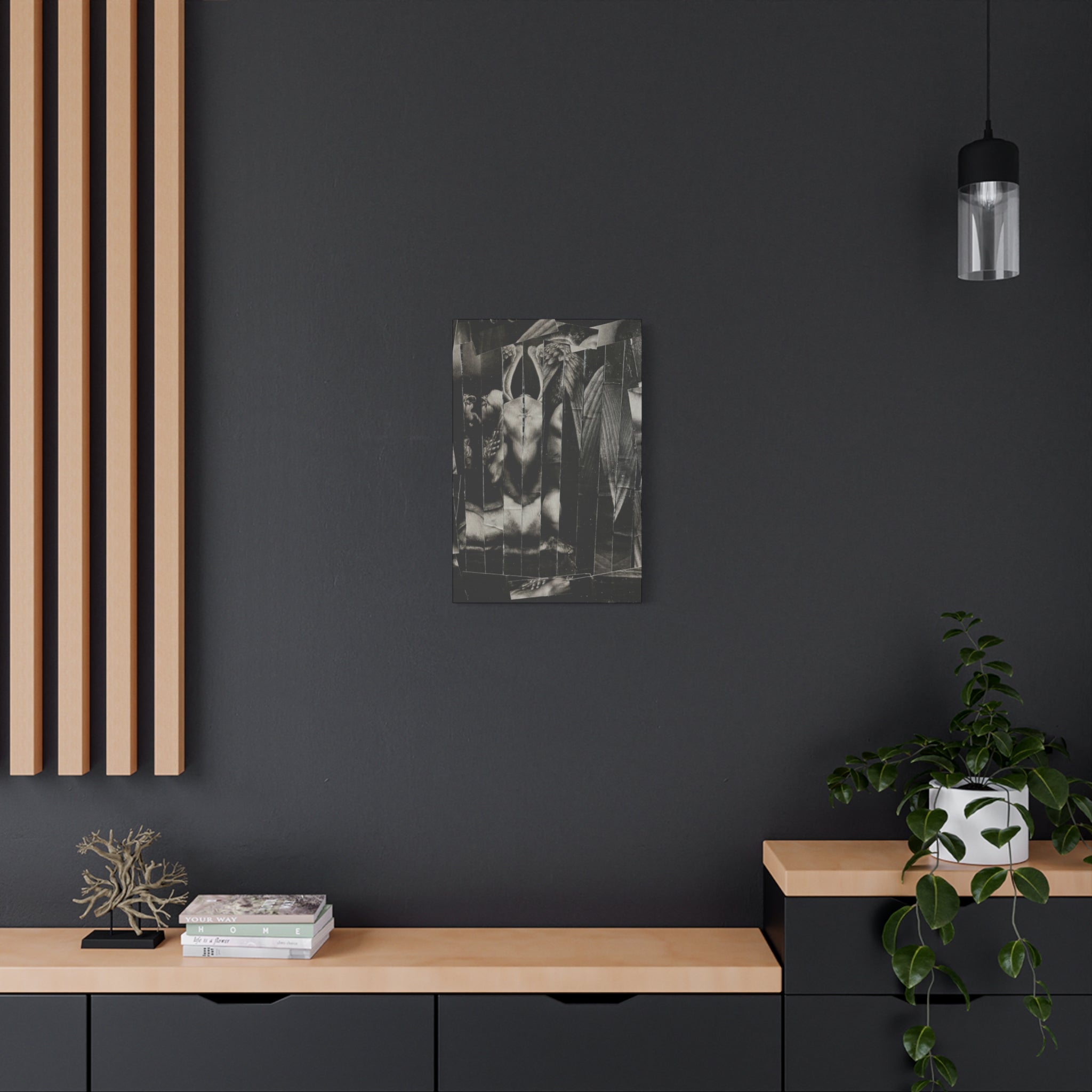 Reflections of the Dark Angel — Canvas Print