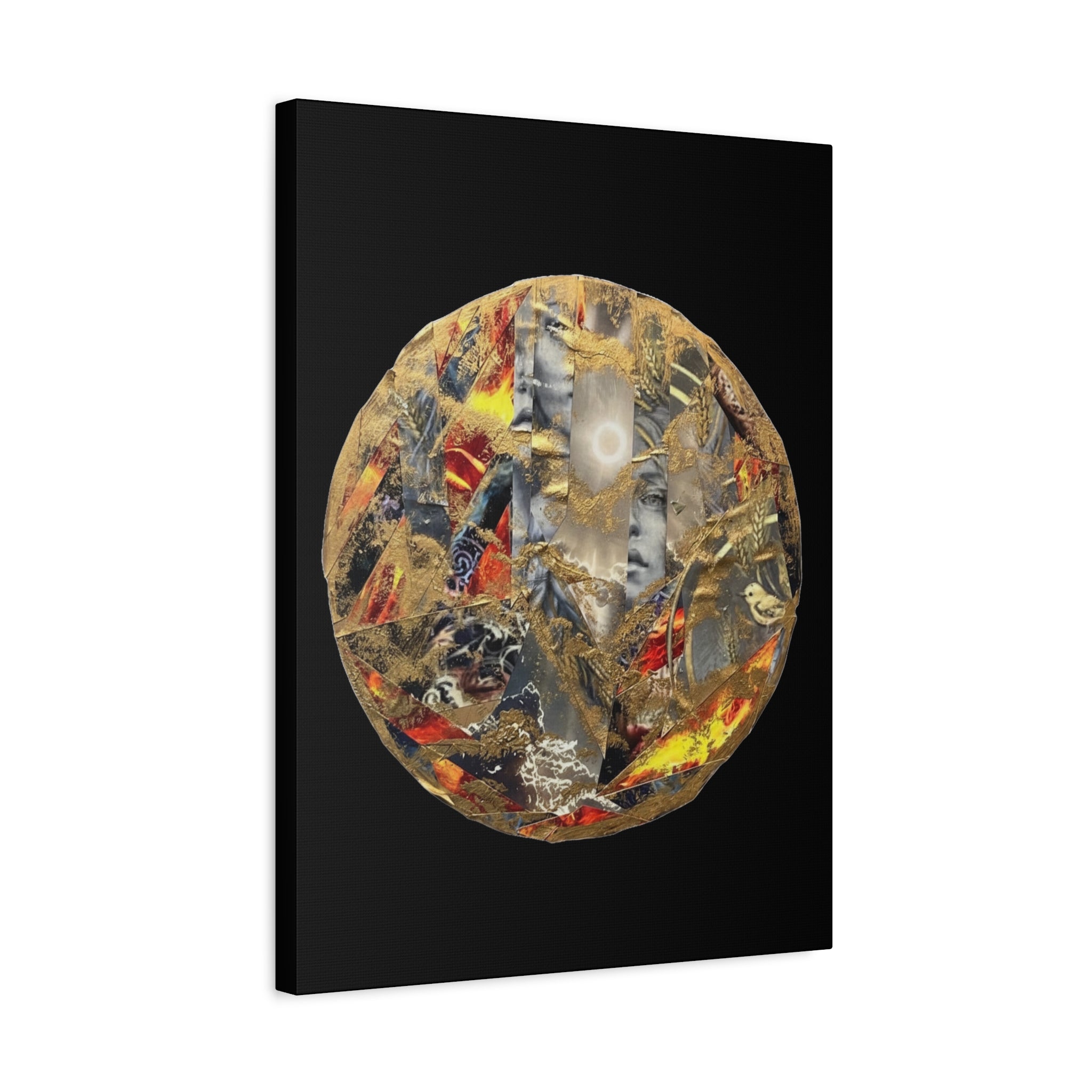 The Golden Harvest Of Woman — Canvas Print