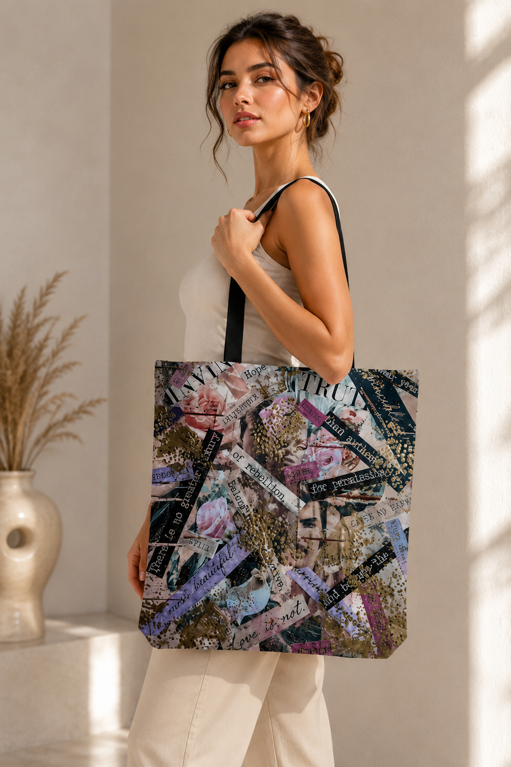 Courage to Be Seen Reubens Tote Bag