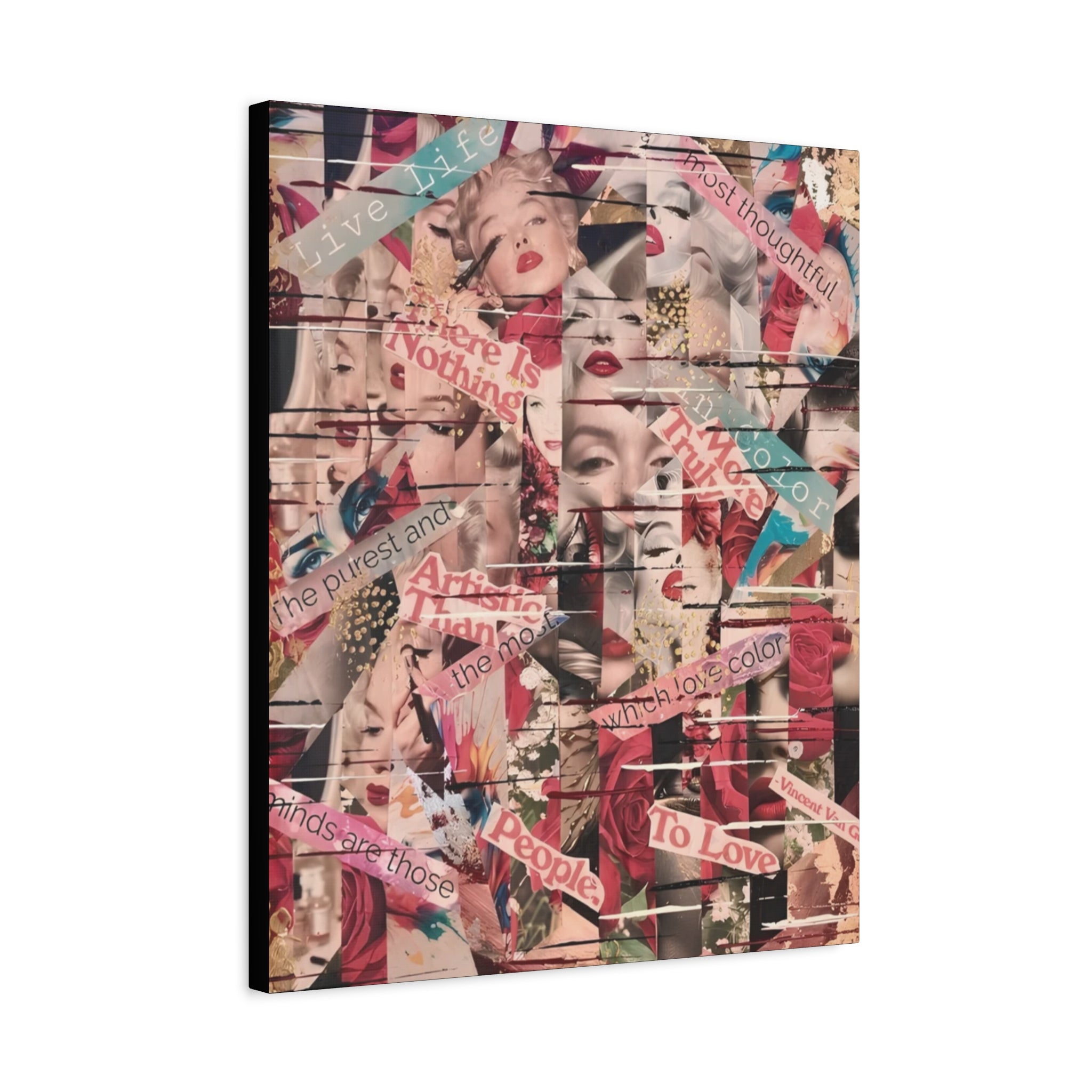 Borrowed Face 2  — Canvas Print