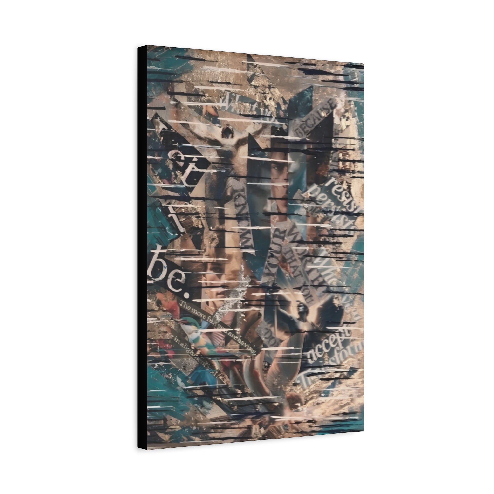 Break the Illusion. Claim the Truth  — Canvas Print