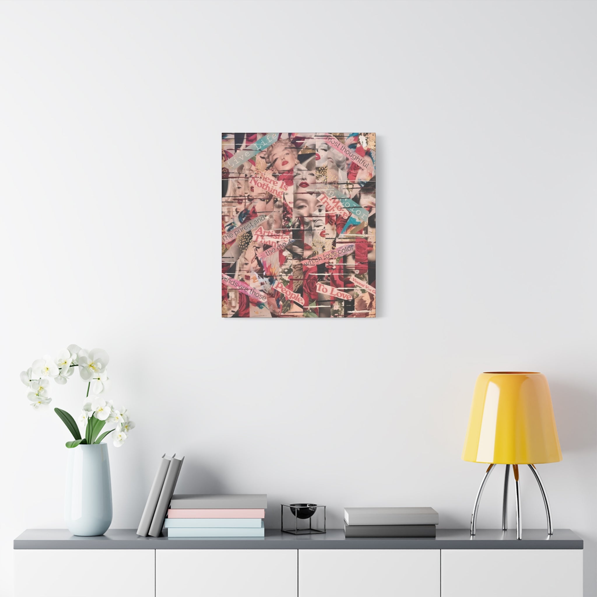 Borrowed Face 2  — Canvas Print
