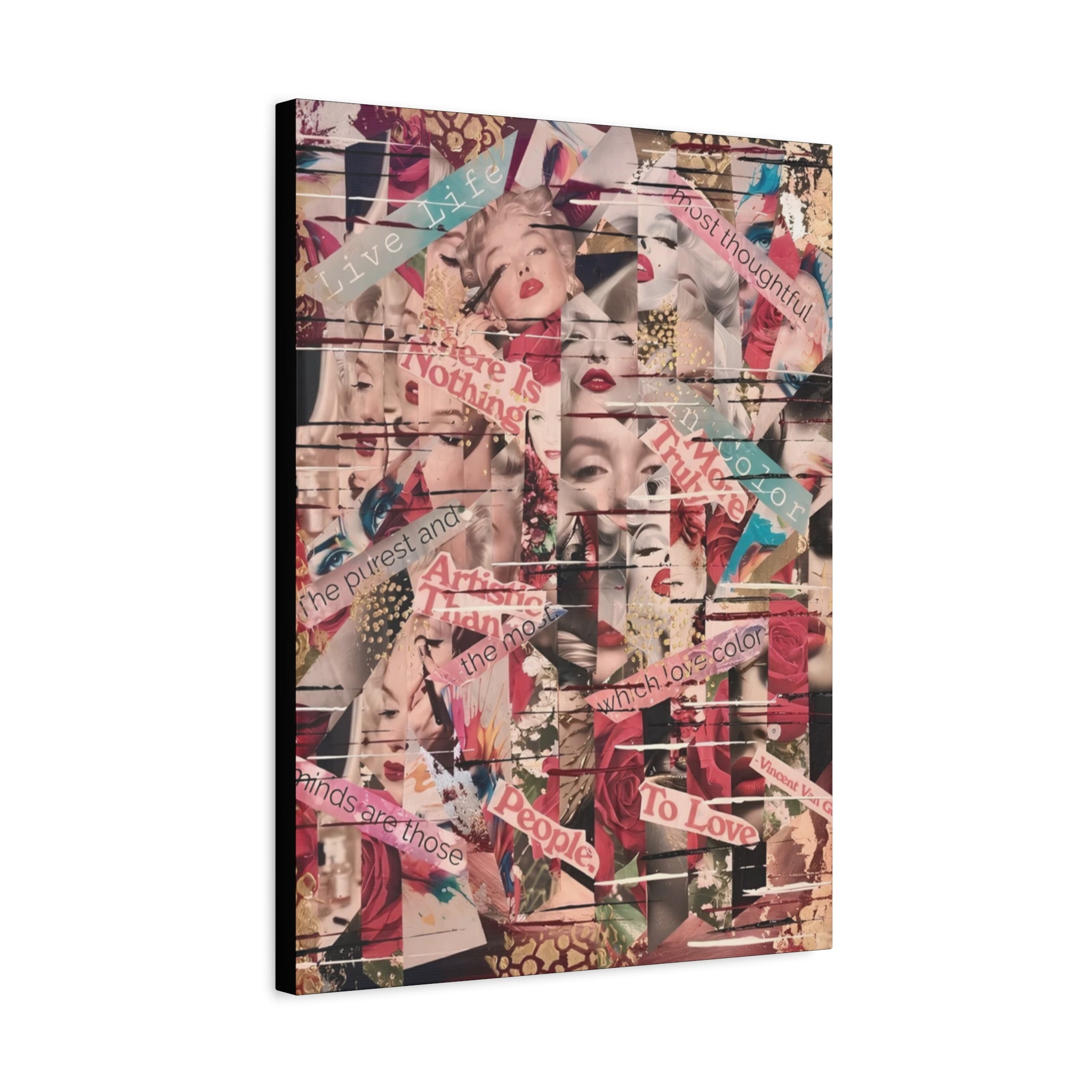 Borrowed Face 2  — Canvas Print