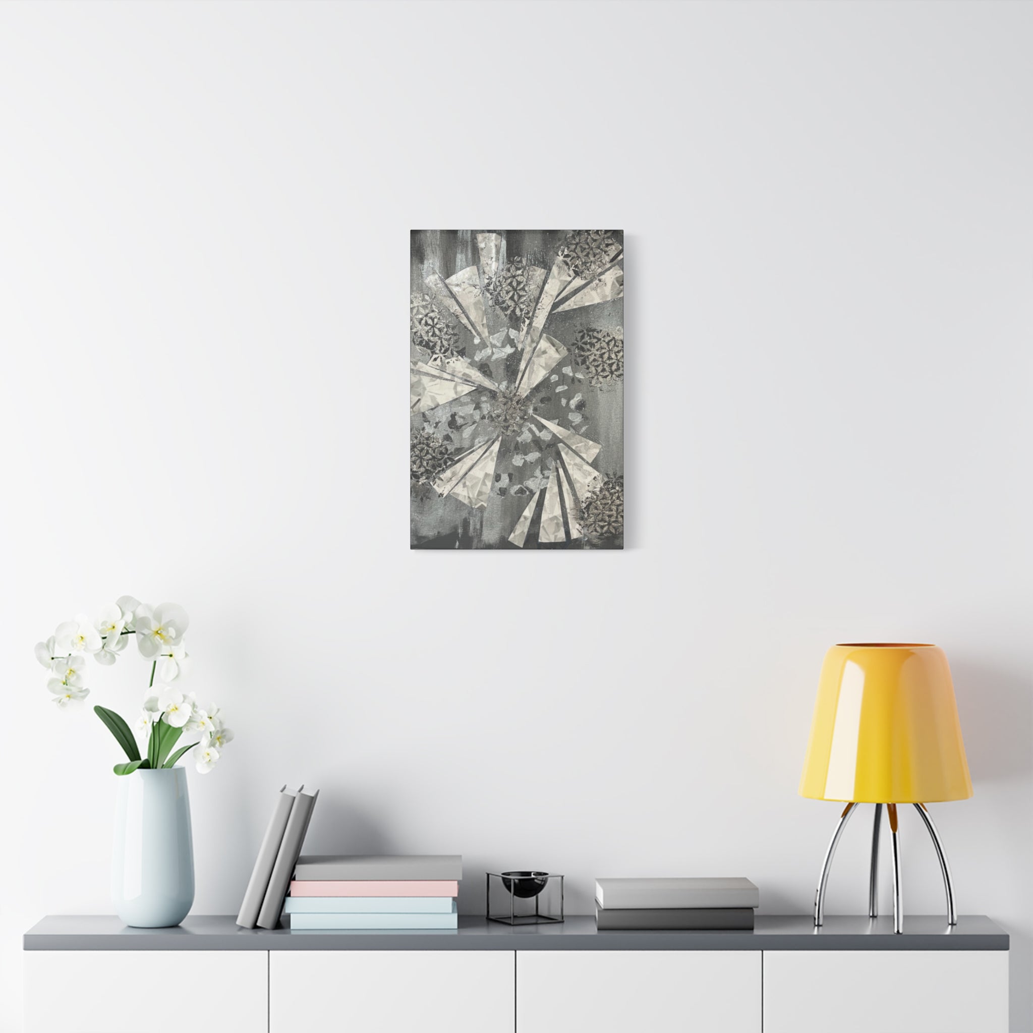 The Shattered Diamond — Canvas Print