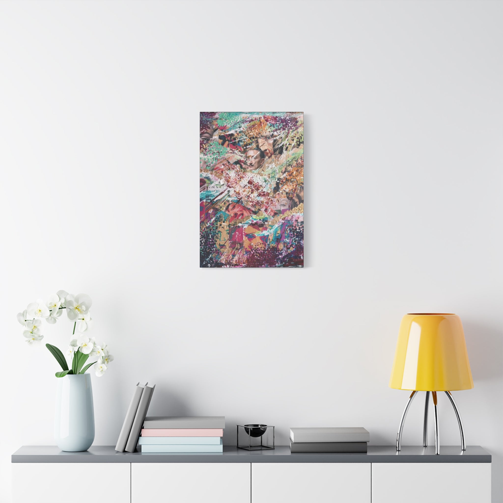 Answering  The Greats  In My Own Voice  — Canvas Print