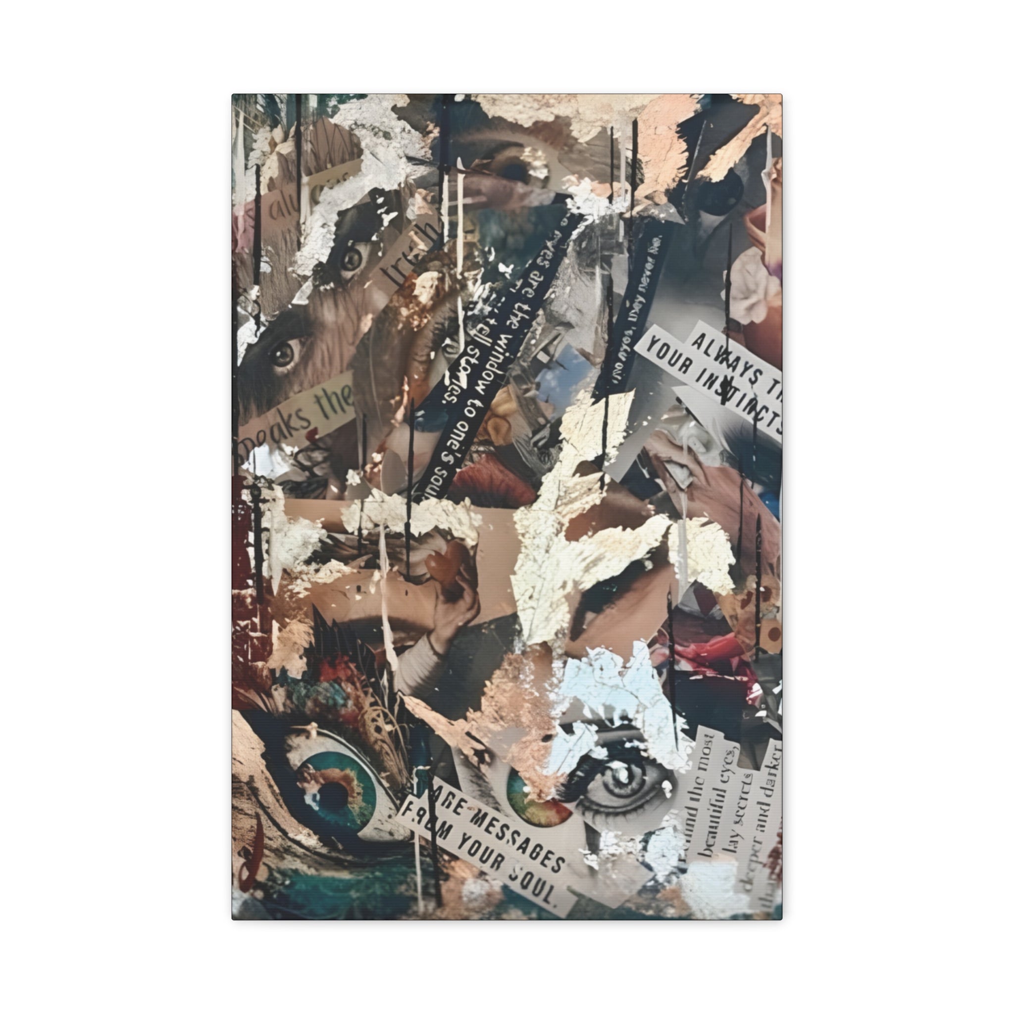 Crown in the Fire: The Multiplicity of Becoming  — Canvas Print
