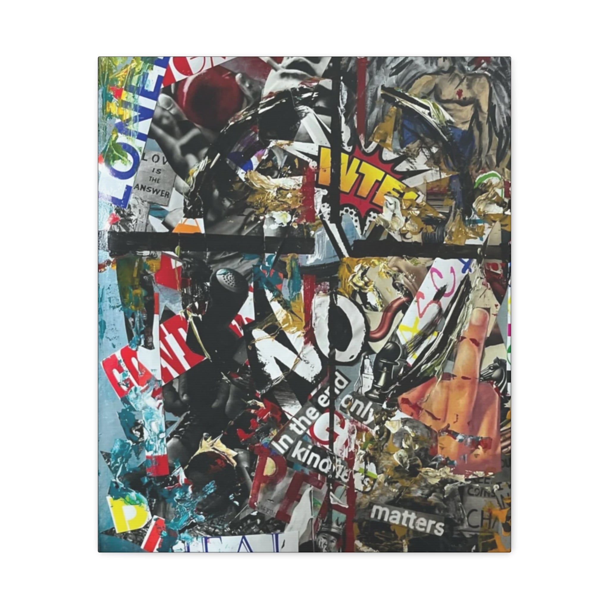 What The Fuck  — Canvas Print