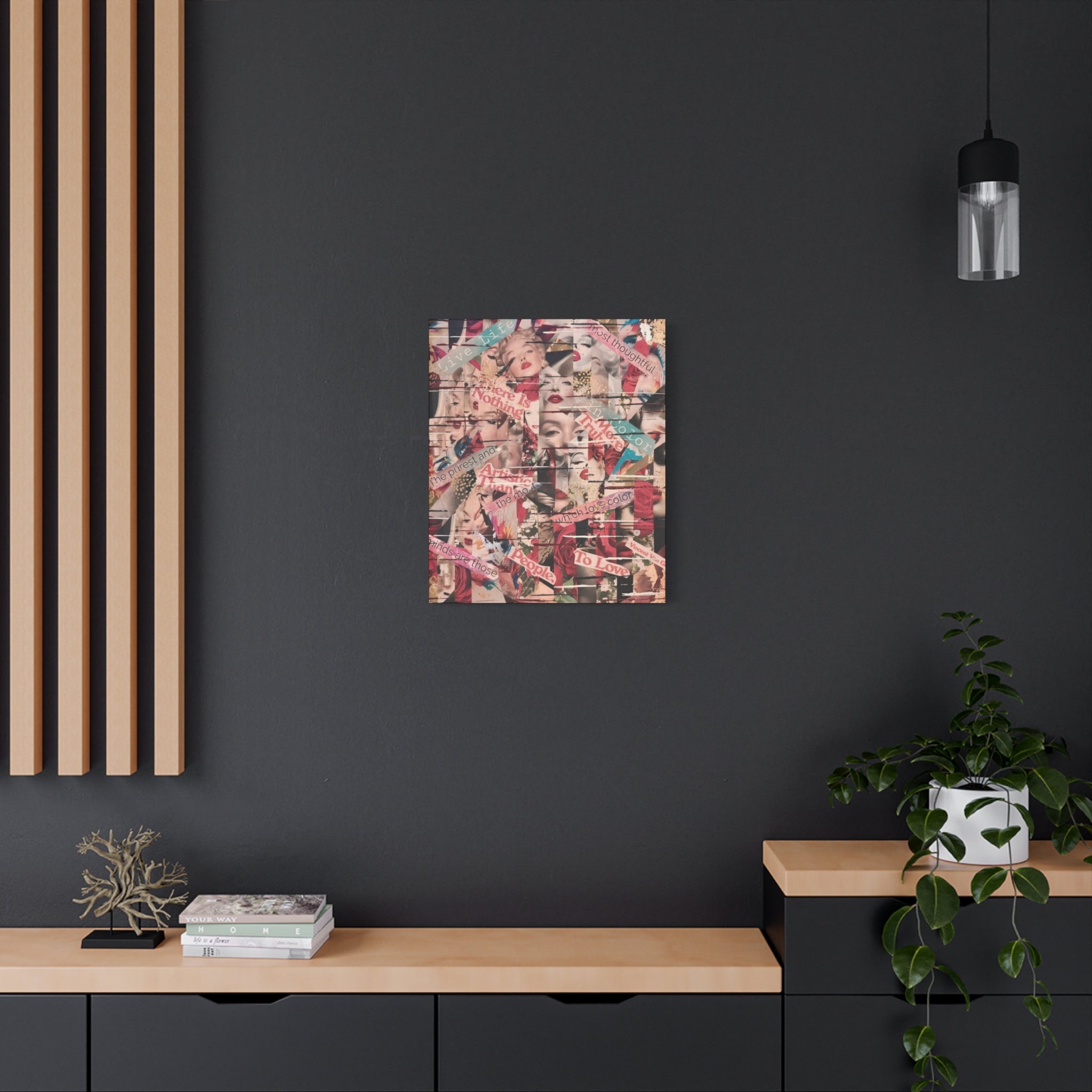Borrowed Face 2  — Canvas Print