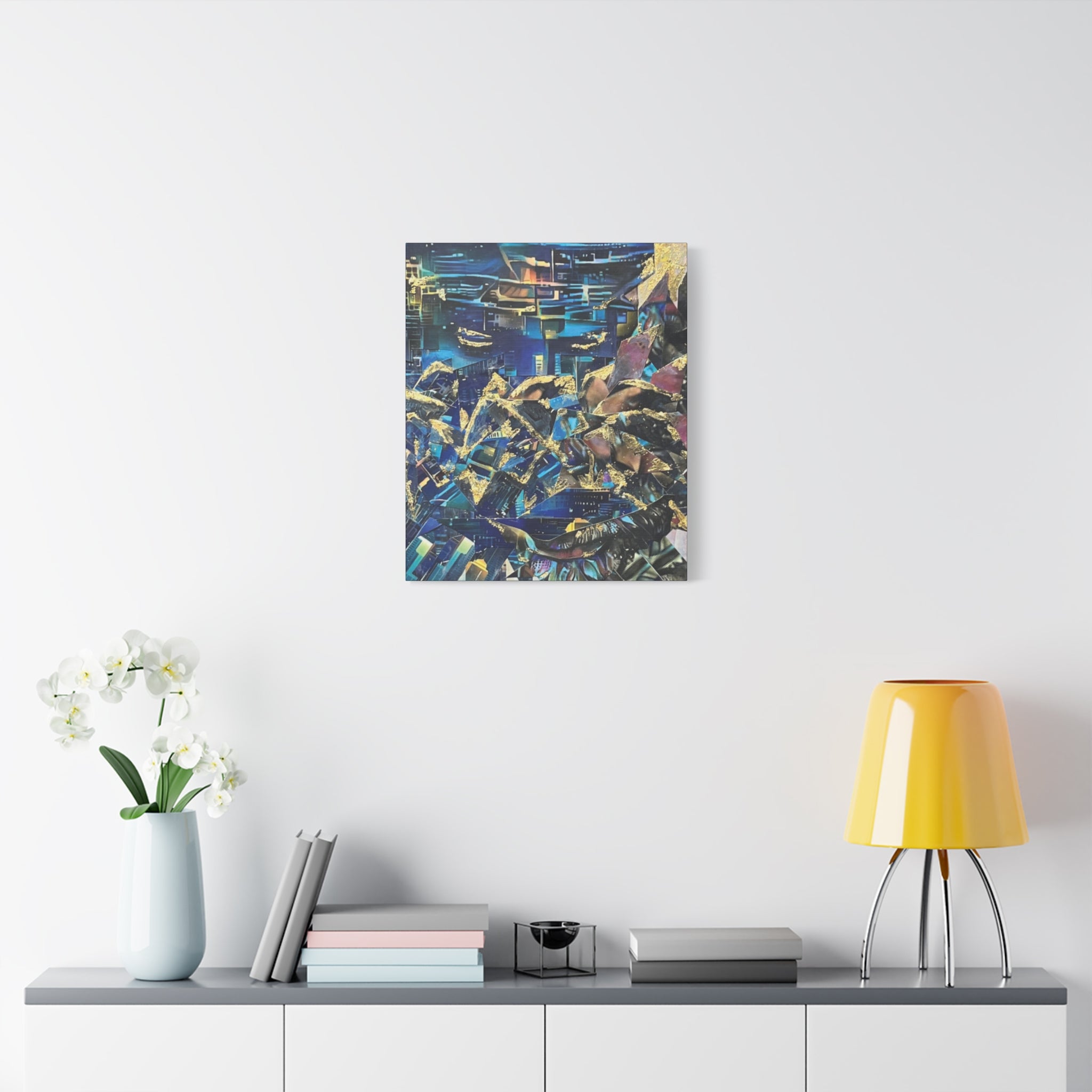 Golden Crown for Those Unseen — Canvas Print
