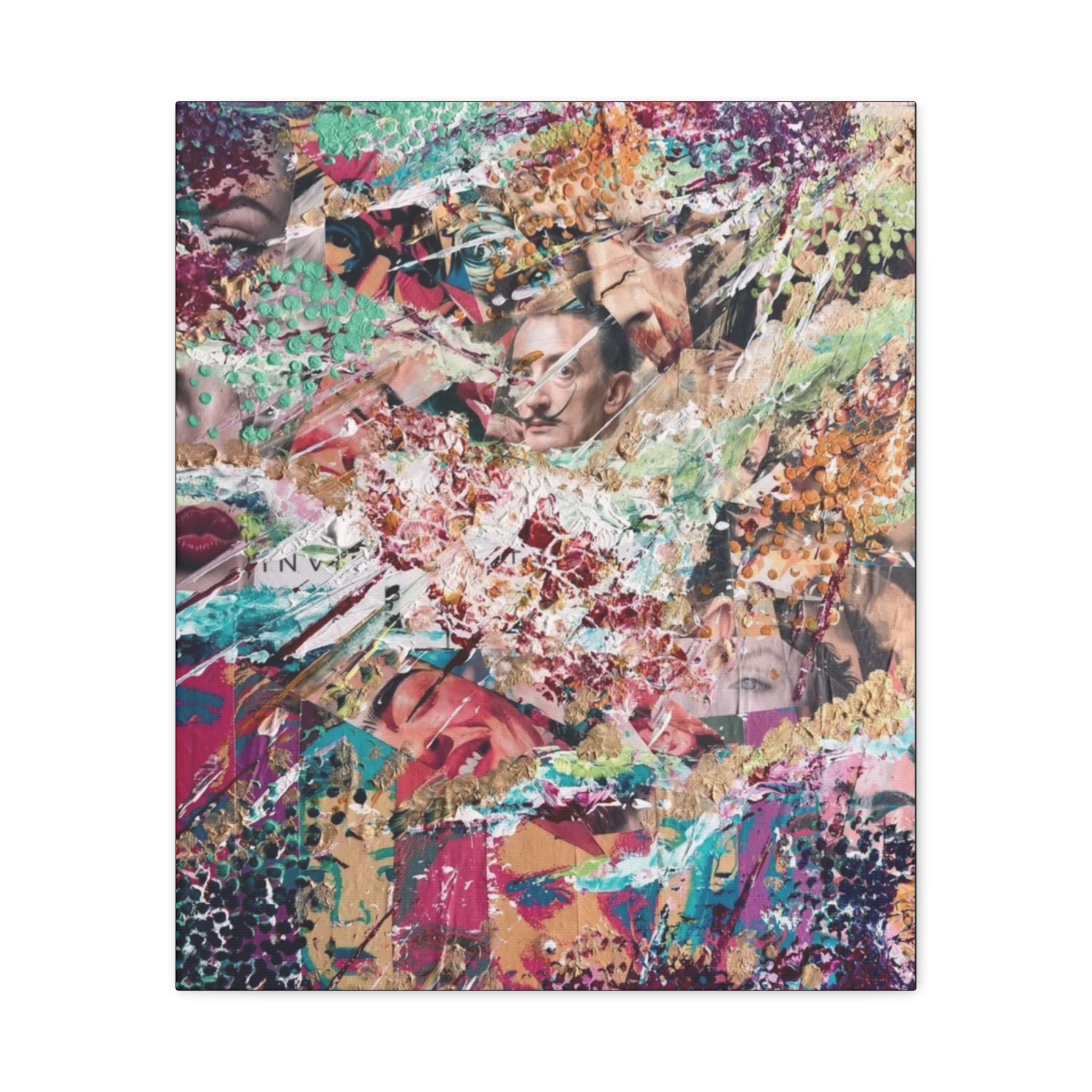 Answering  The Greats  In My Own Voice  — Canvas Print