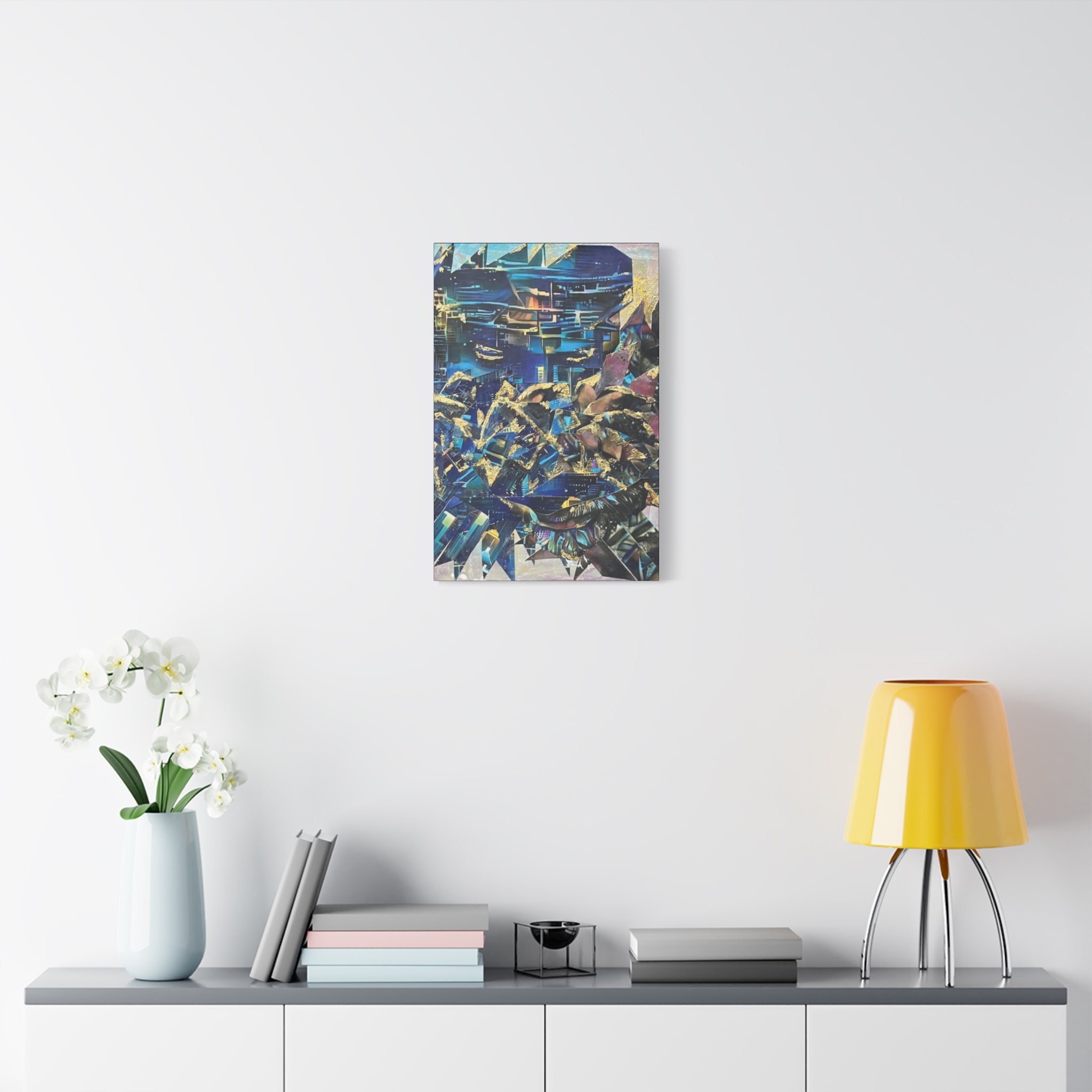 Golden Crown for Those Unseen — Canvas Print