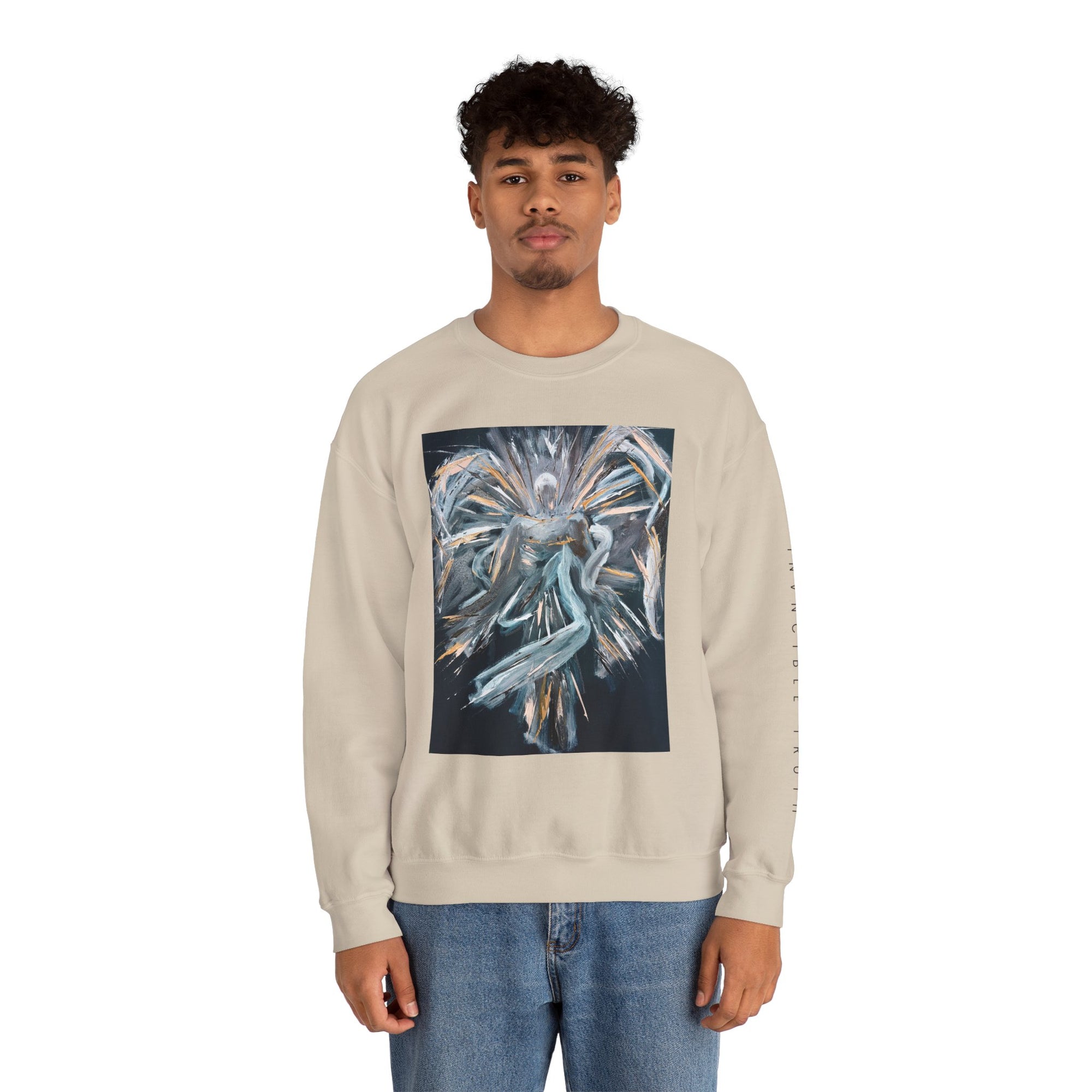 Artistic Love Yourself Crewneck Sweatshirt