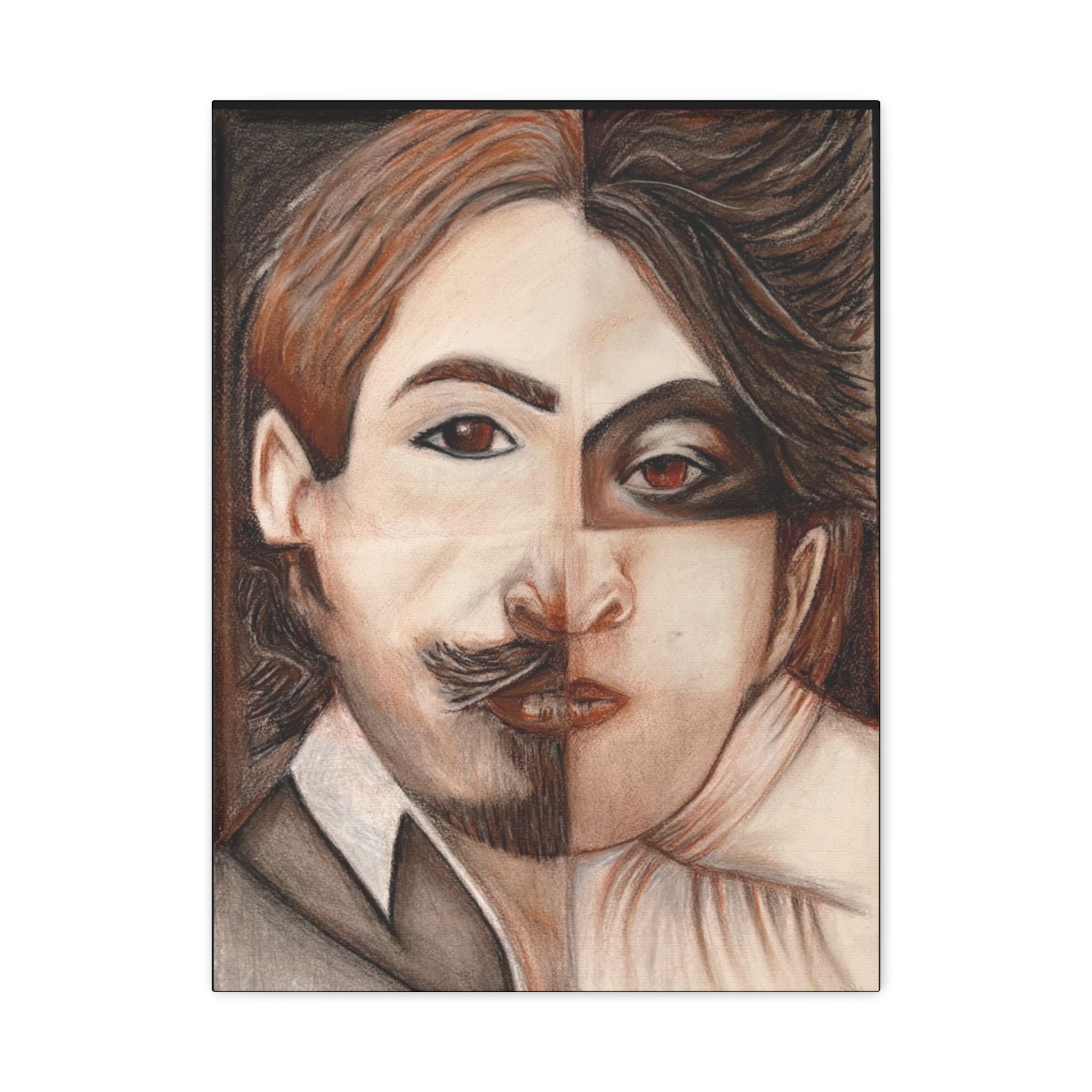 Caravaggio and I — Canvas Print