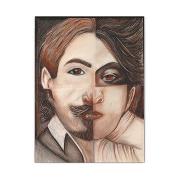 Caravaggio and I — Canvas Print