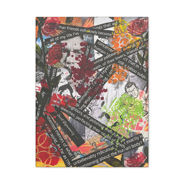 Silent Petals,  Fierce Voices  — Canvas Print