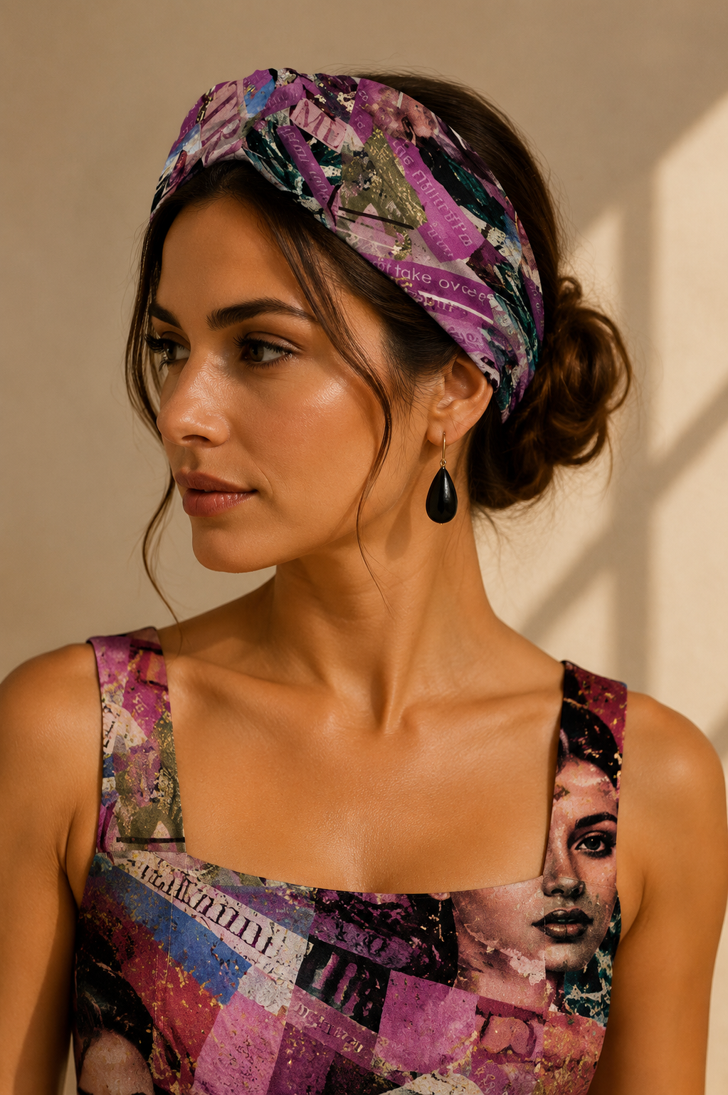 Winter Was Only Waiting for Spring Rosa Headband