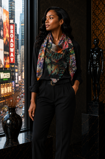 Broadway Memories Isabelle Chiffon Square