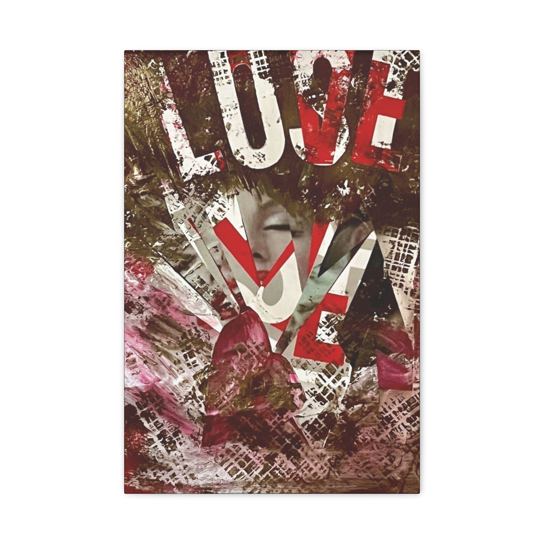 Love vs Lust — Canvas Print