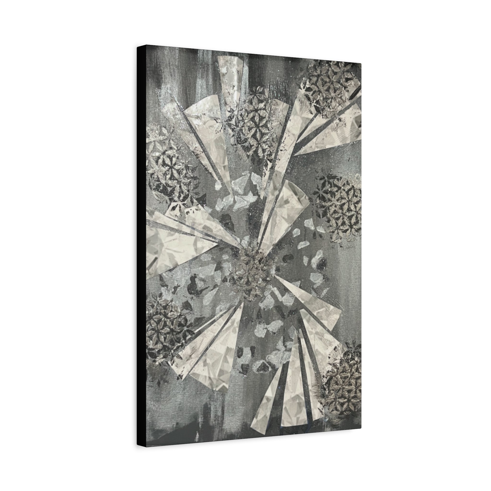 The Shattered Diamond — Canvas Print